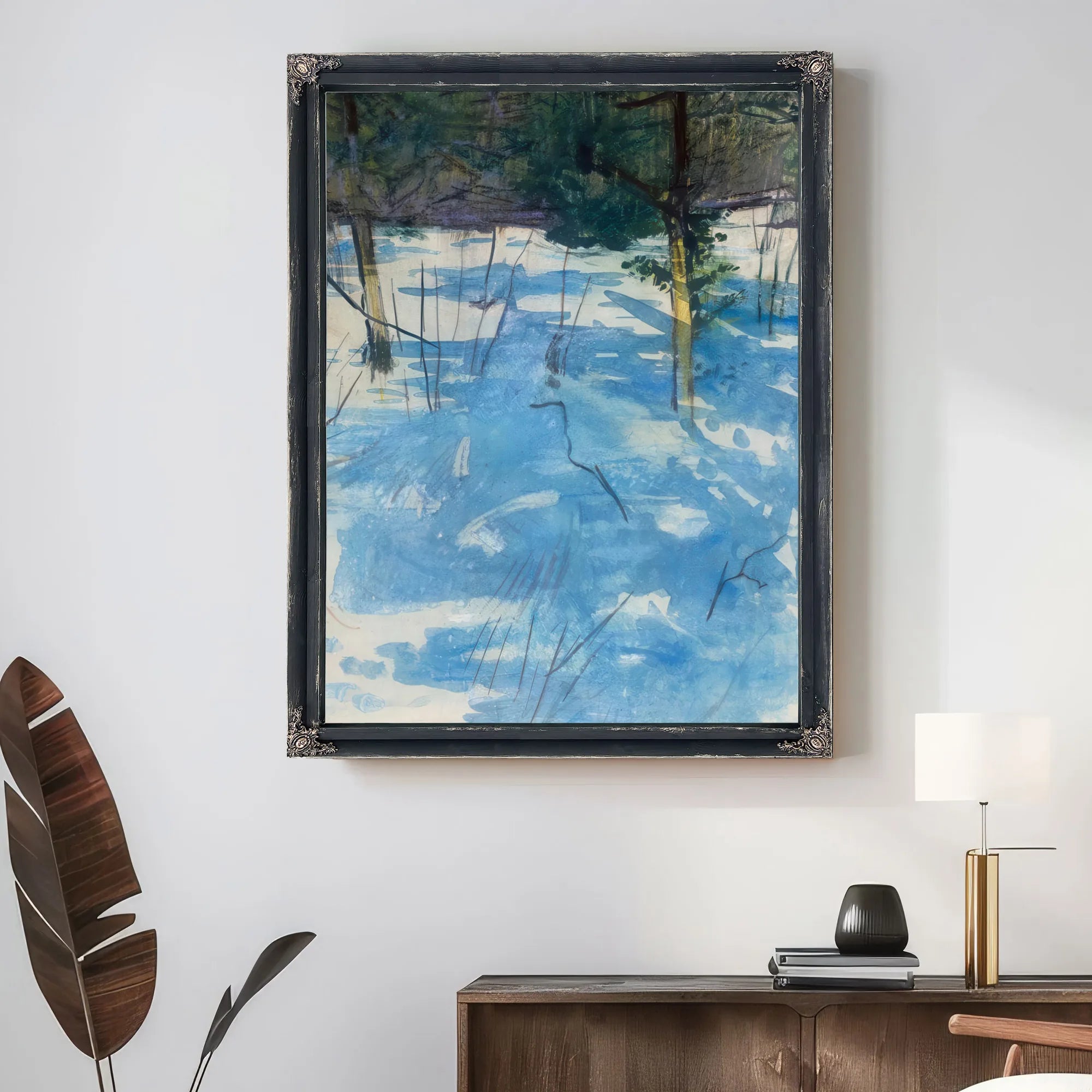 Winter, Monadnock By Abbott Handerson Thayer Fine Art Print