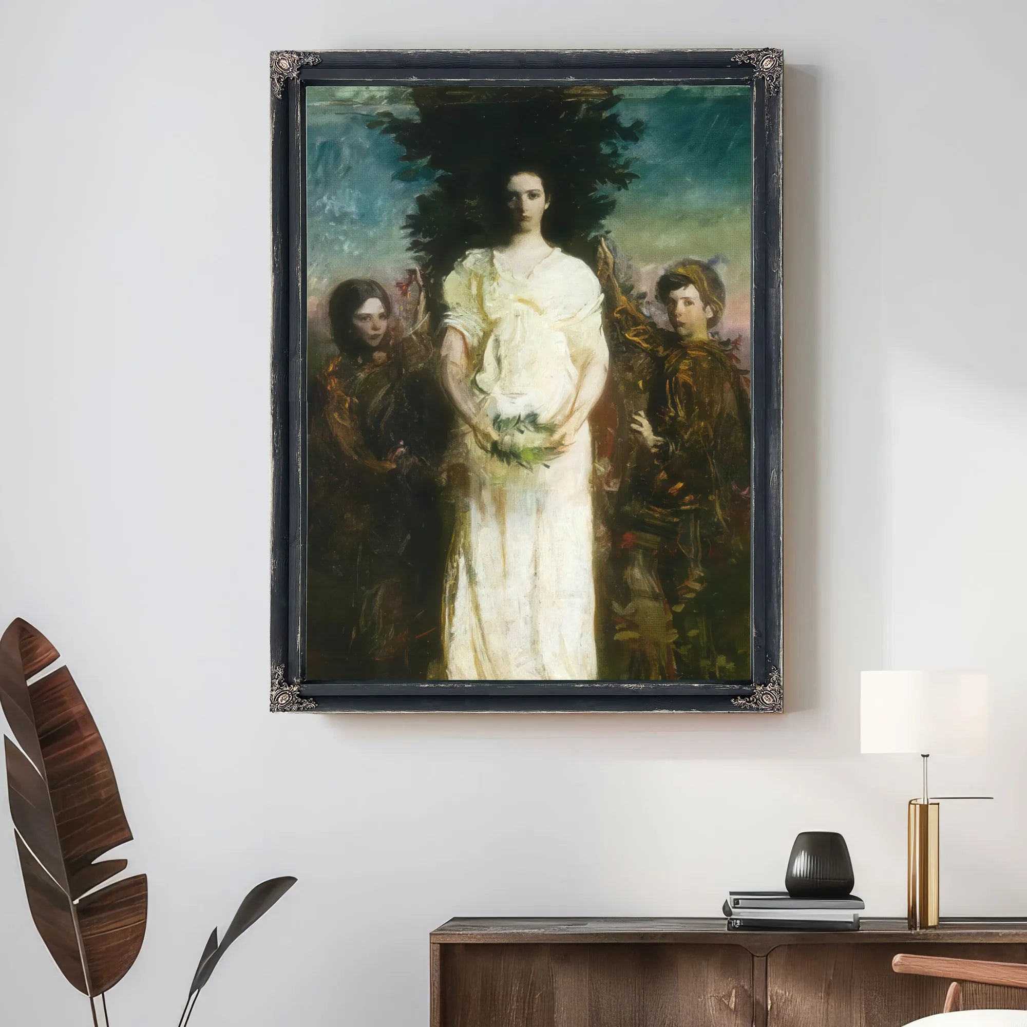 My Children By Abbott Handerson Thayer Fine Art Print