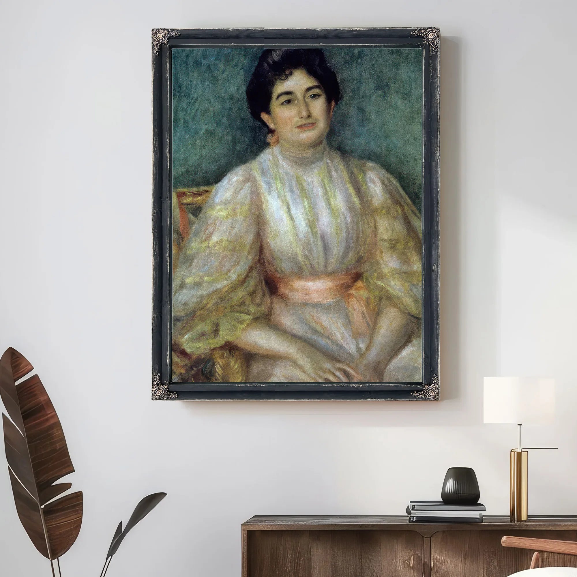 Madame Gallimard By Pierre August Renoir Fine Art Print