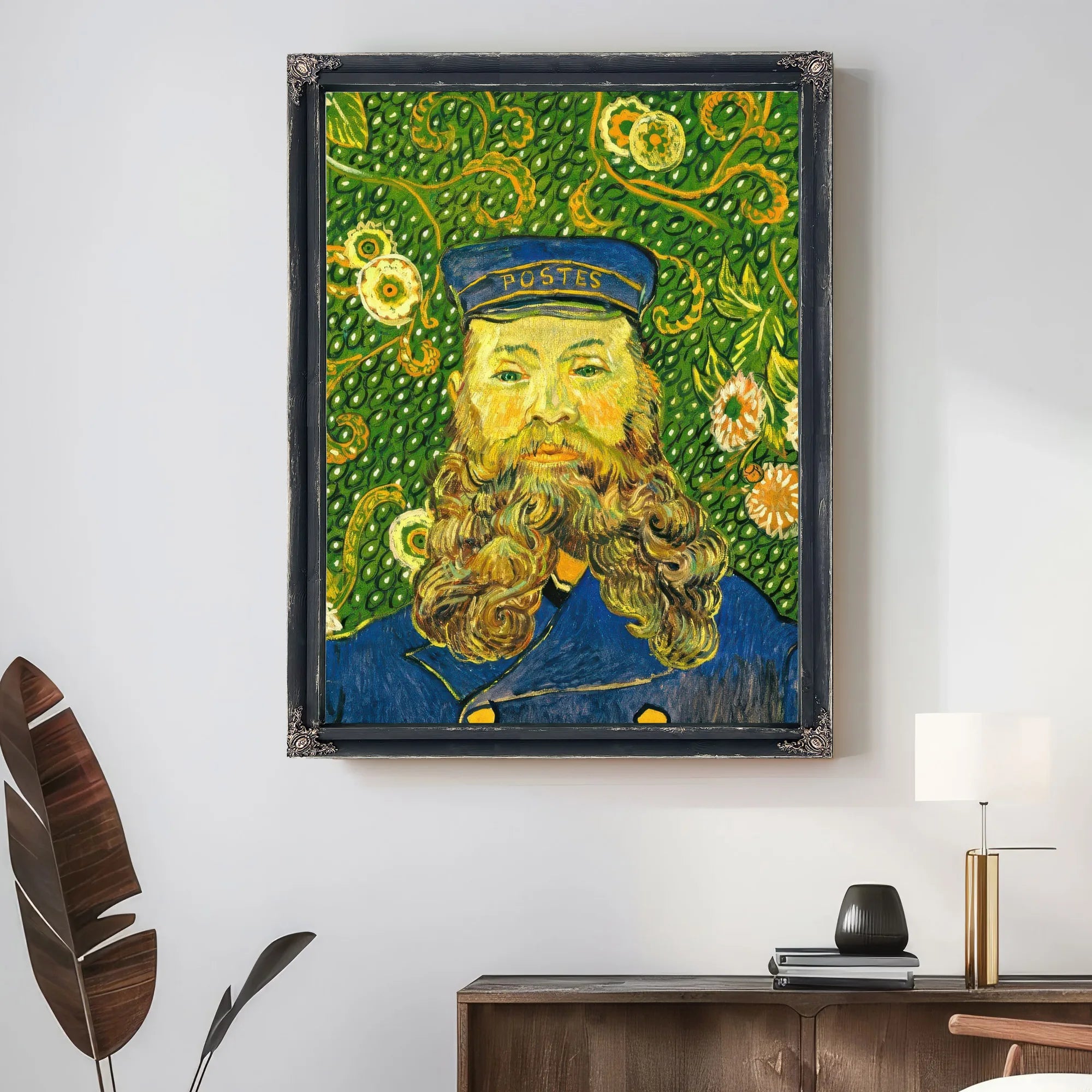 Portrait Of Joseph Roulin By Vincent Van Gogh Fine Art Print
