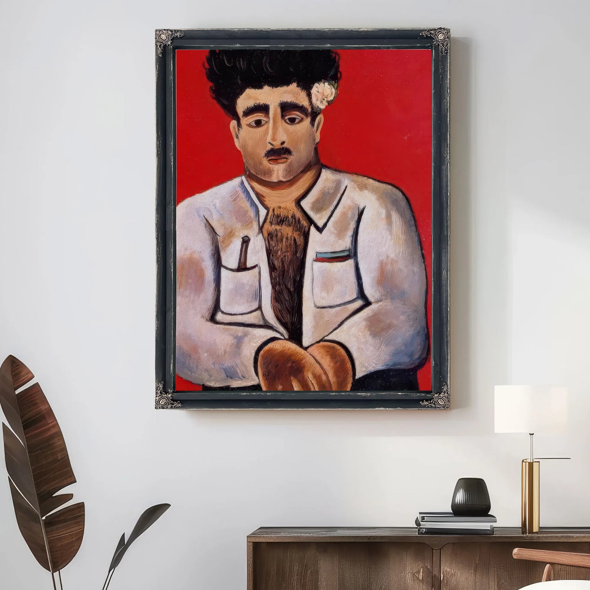 Adelard The Drowned Master Of The Phantom By Marsden Hartley Fine Art Print