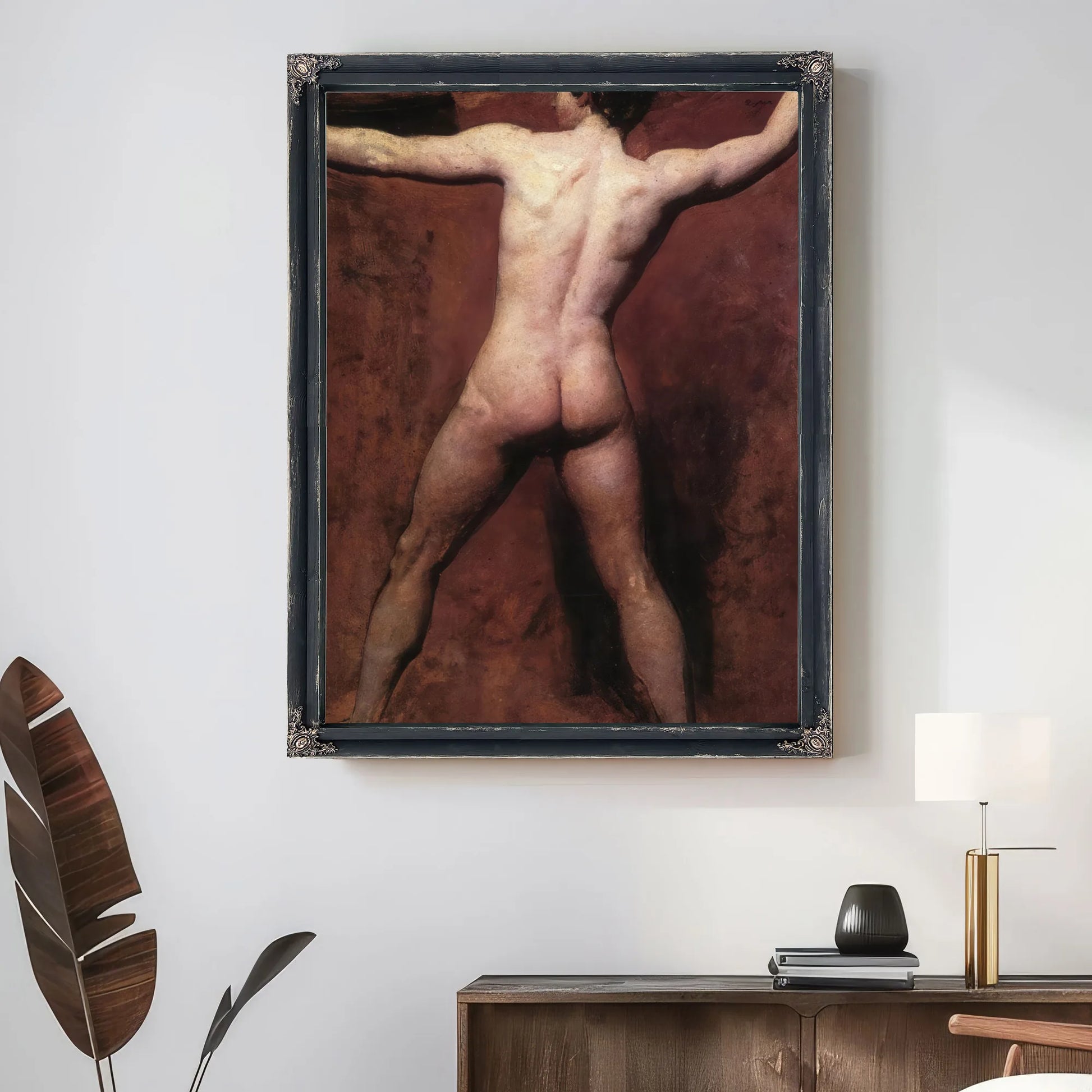 Academic Male Nude By William Etty Fine Art Print