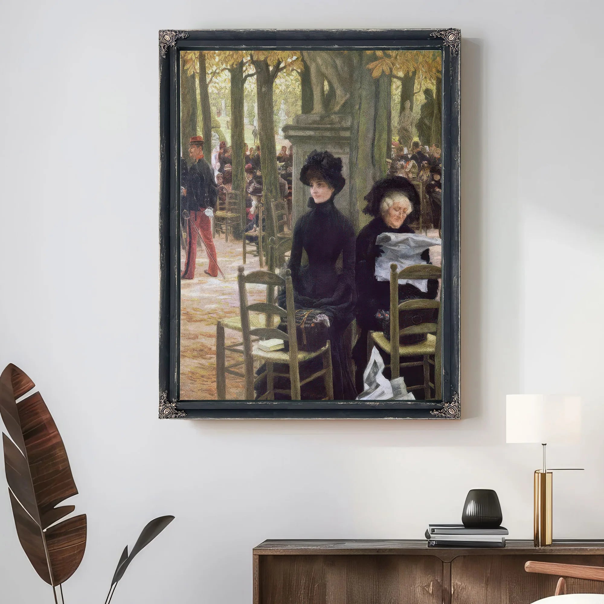 Without A Dowry (Sans Dot) By James Tissot Fine Art Print