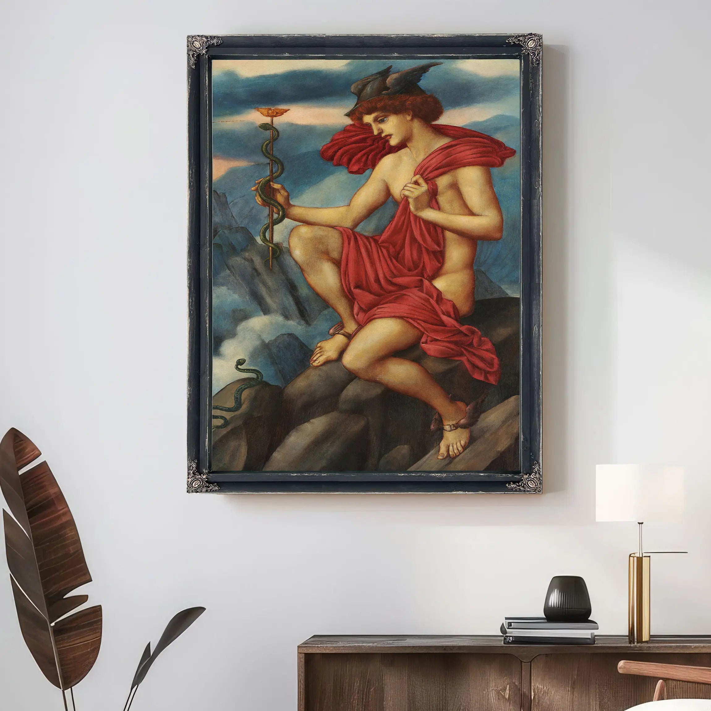 Mercury by Evelyn De Morgan
