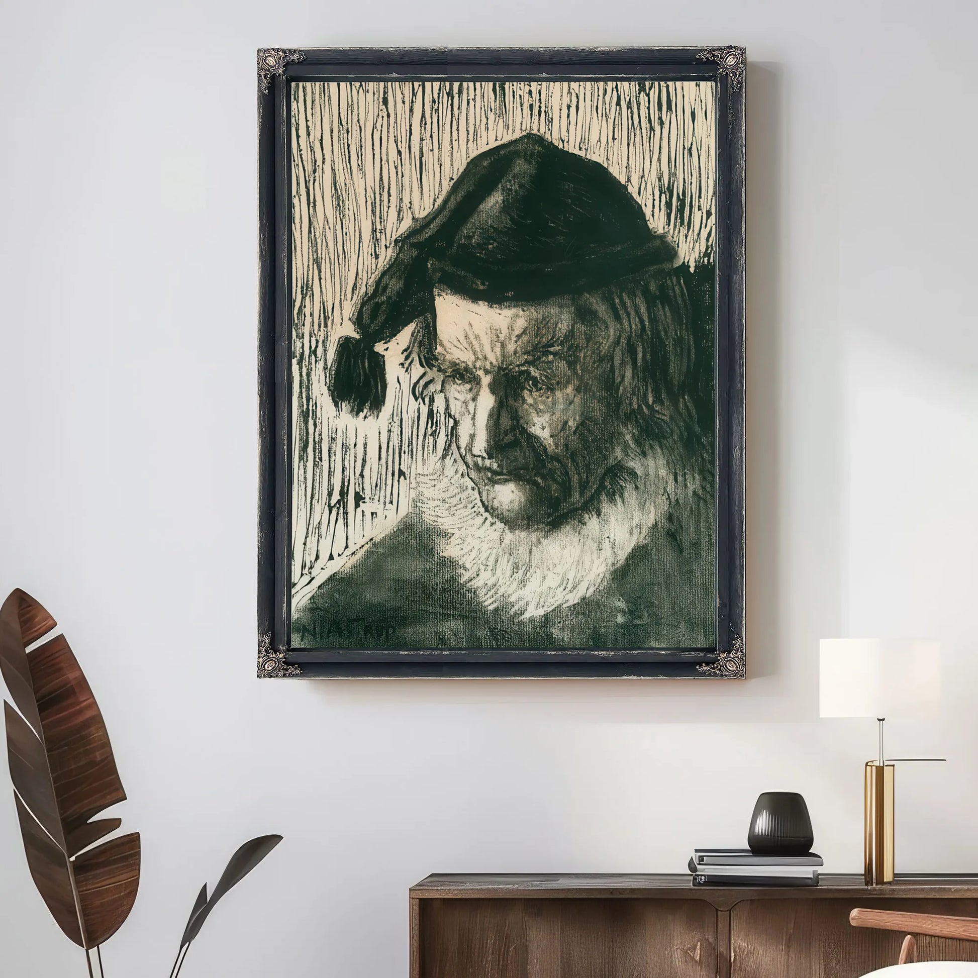 Great Grandfather Of Half The Village By Nicolai Astrup Fine Art Print