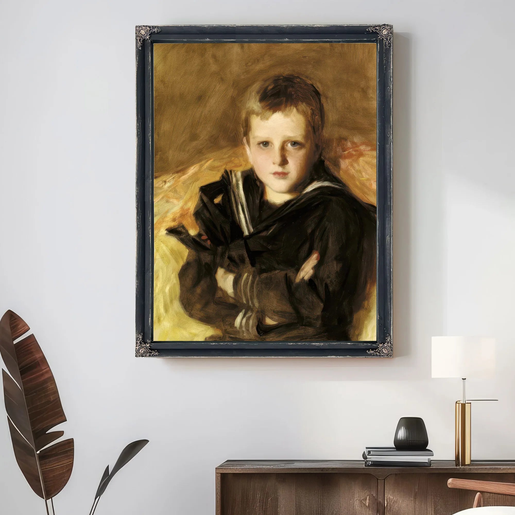 Portrait Of Caspar Goodrich By John Singer Sargent Fine Art Print