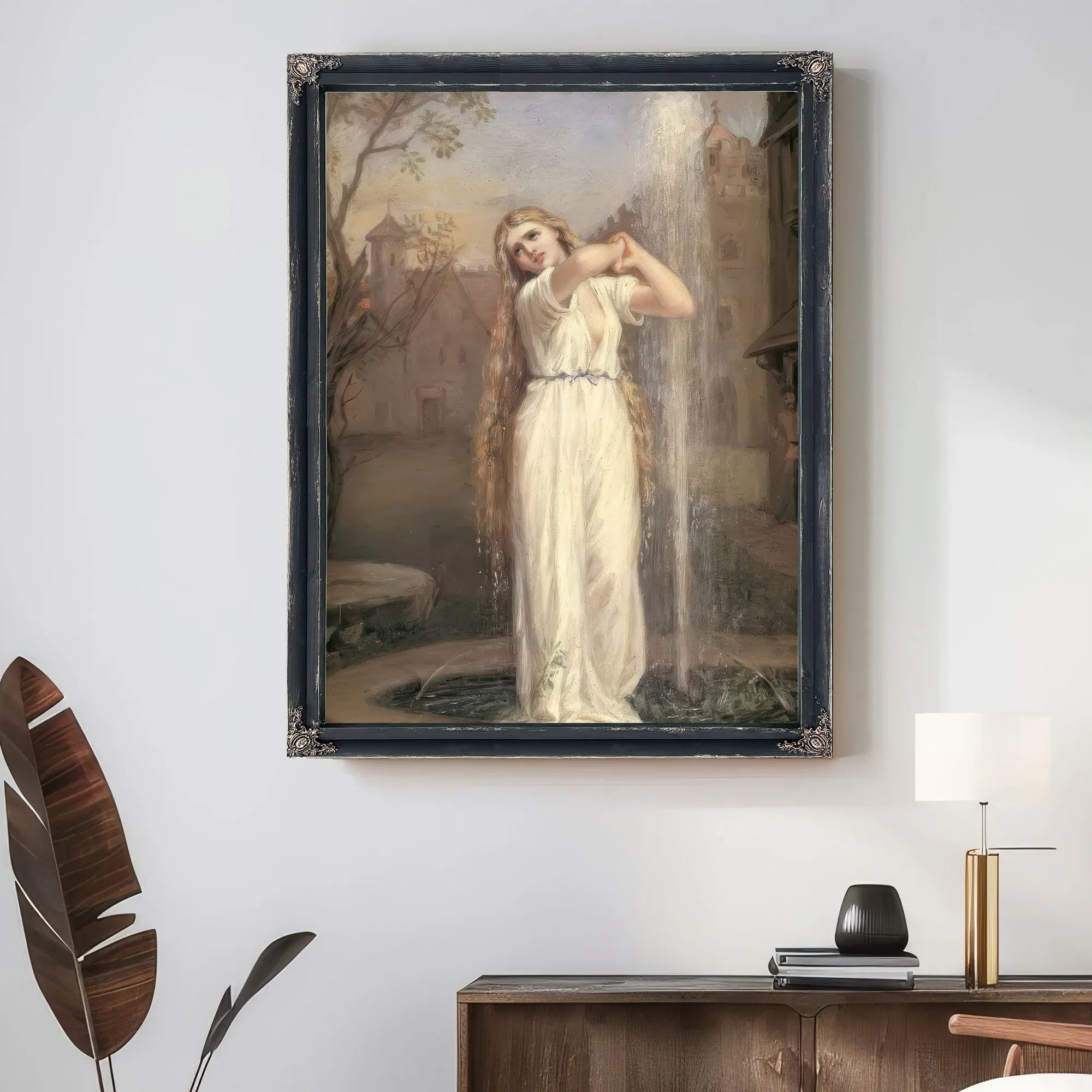 Undine By John Waterhouse Fine Art Print