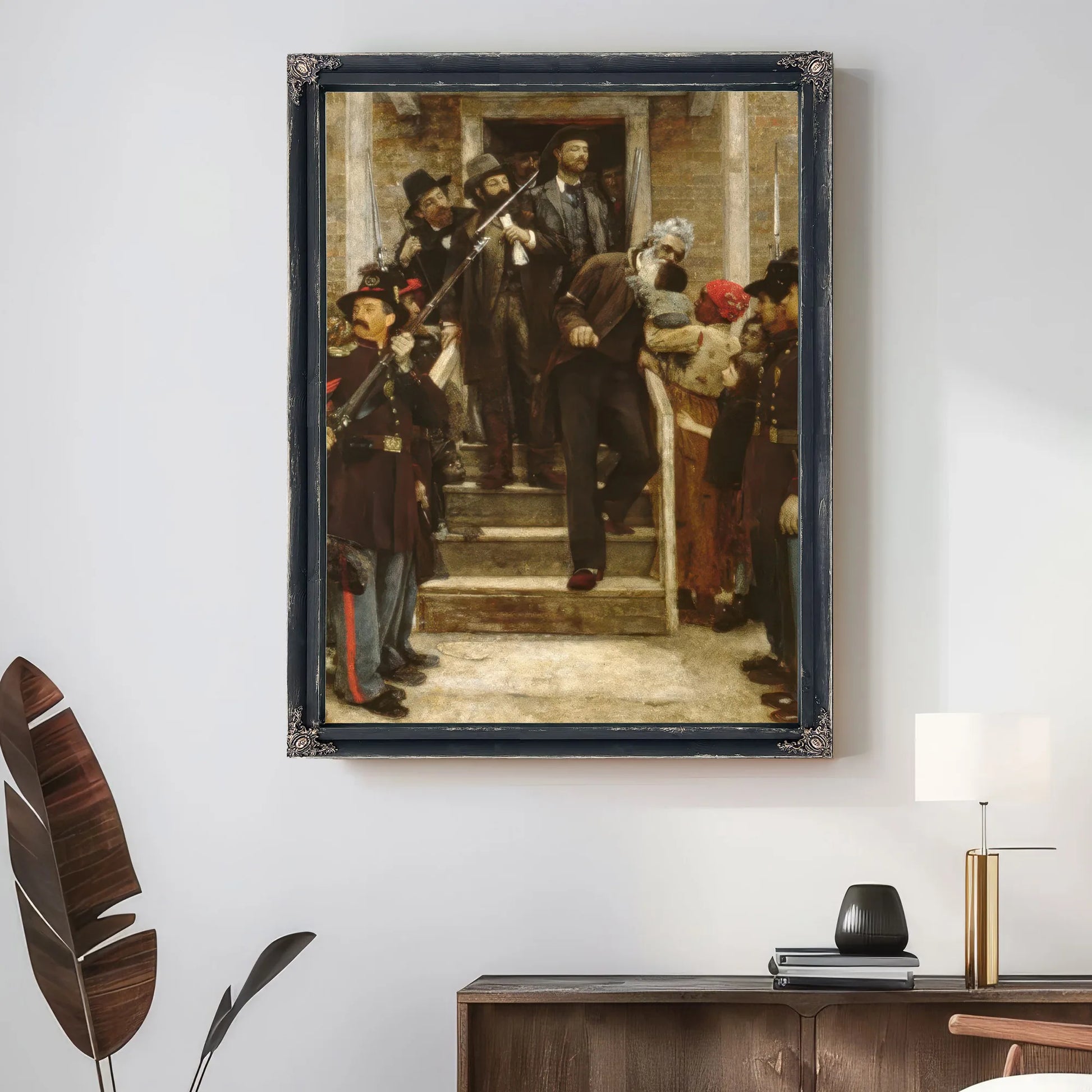 The Last Moments Of John Brown By Thomas Hovenden Fine Art Print