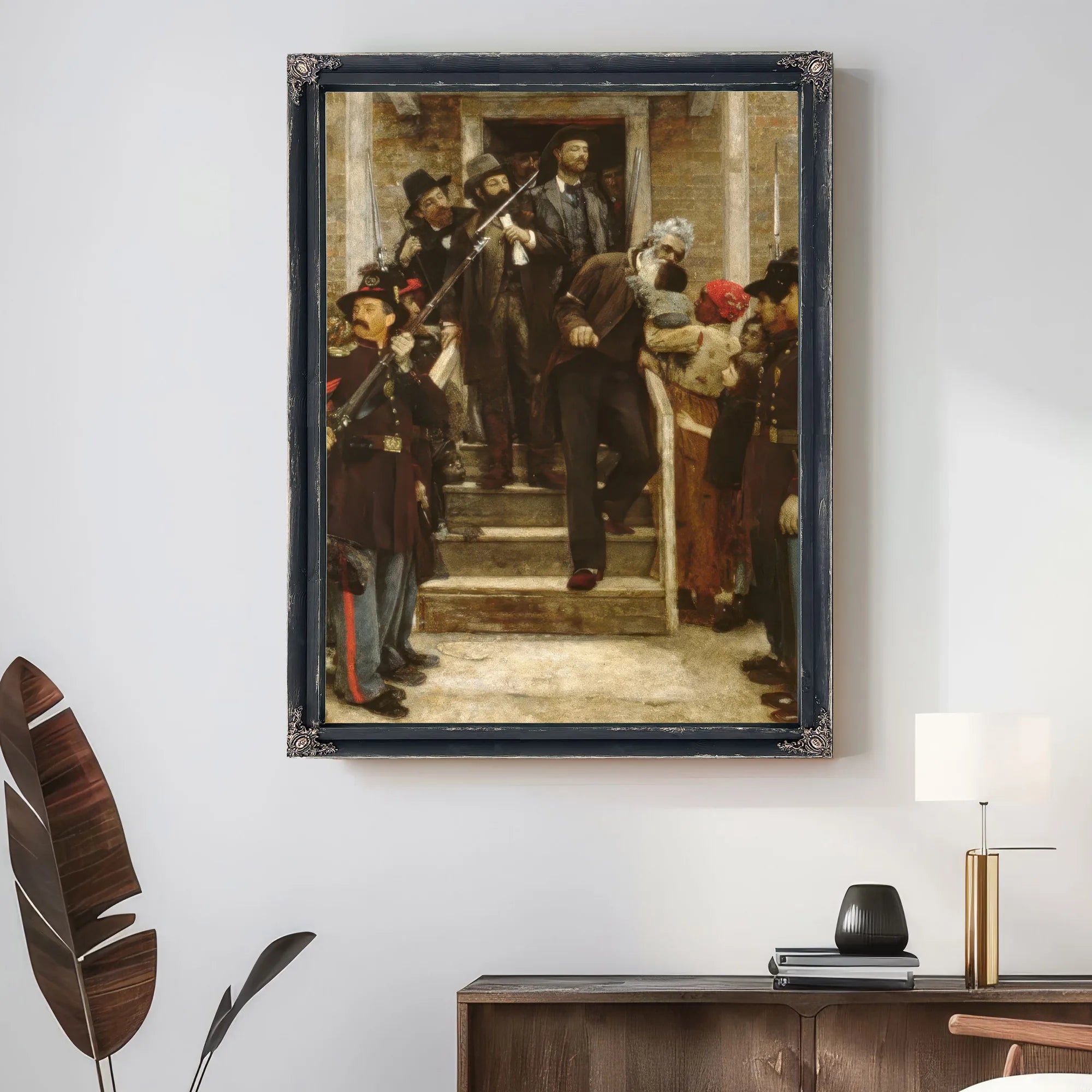 The Last Moments Of John Brown By Thomas Hovenden Fine Art Print