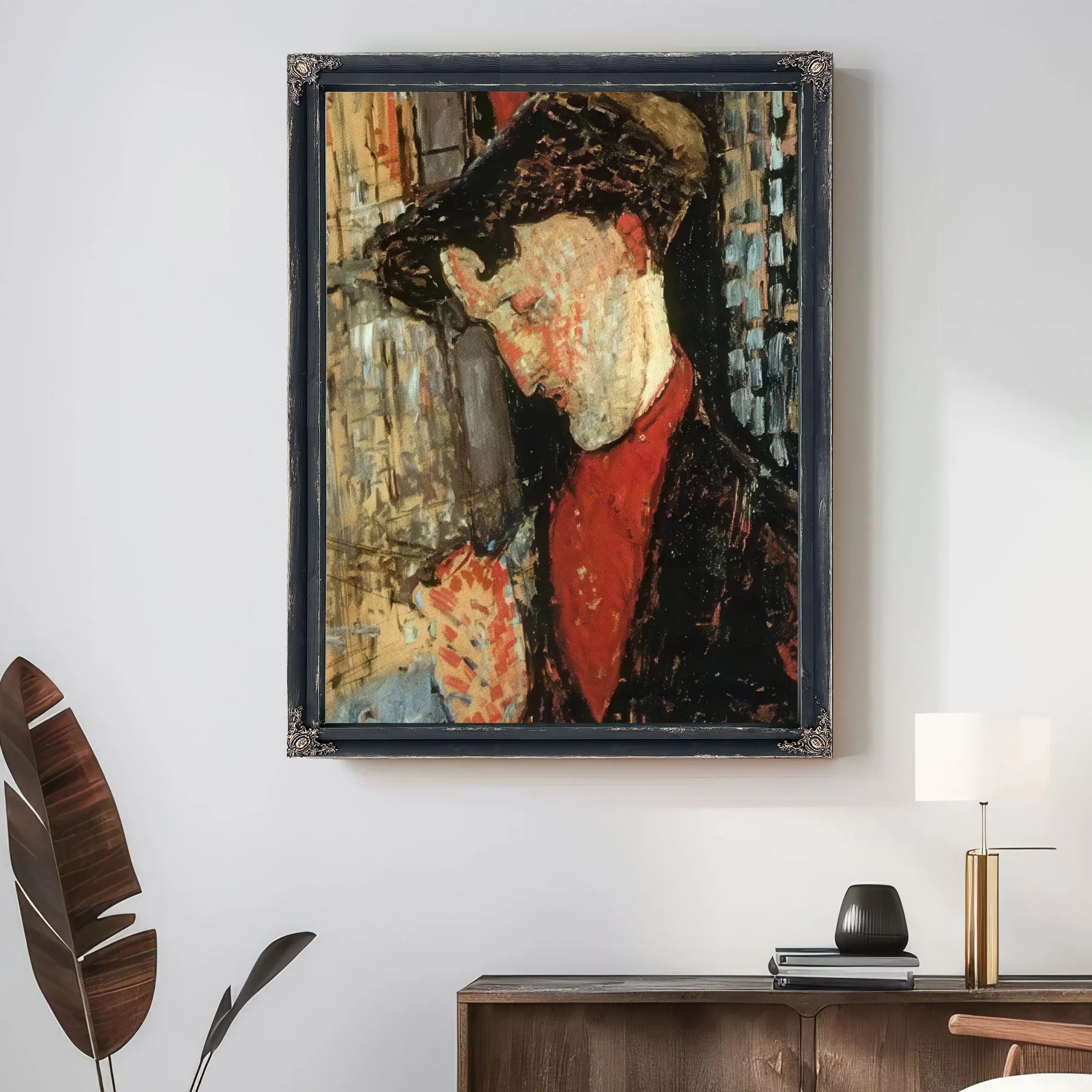 Portrait Of Frank Burty Haviland 1914 By Amedeo Modigliani Fine Art Print