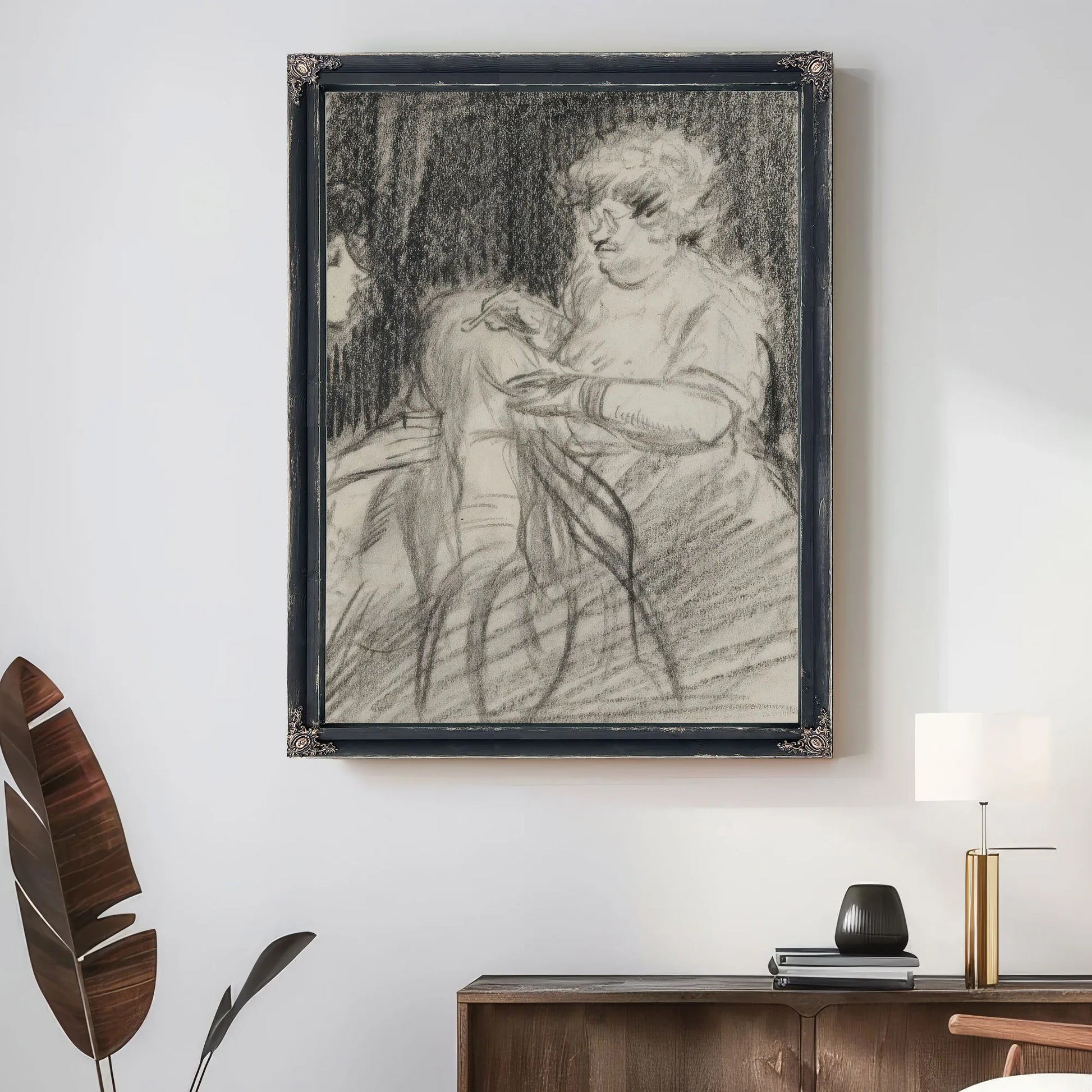 Study For Hairdresser's Window By John Sloan Fine Art Print
