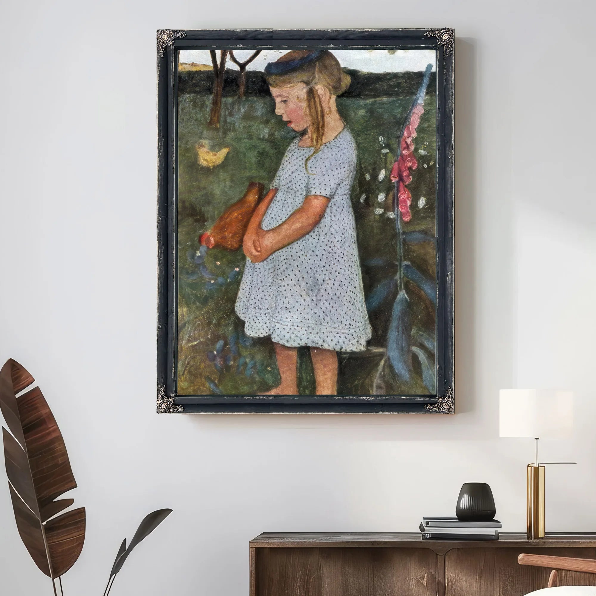 Elsbeth By Paula Modersohn Becker Fine Art Print