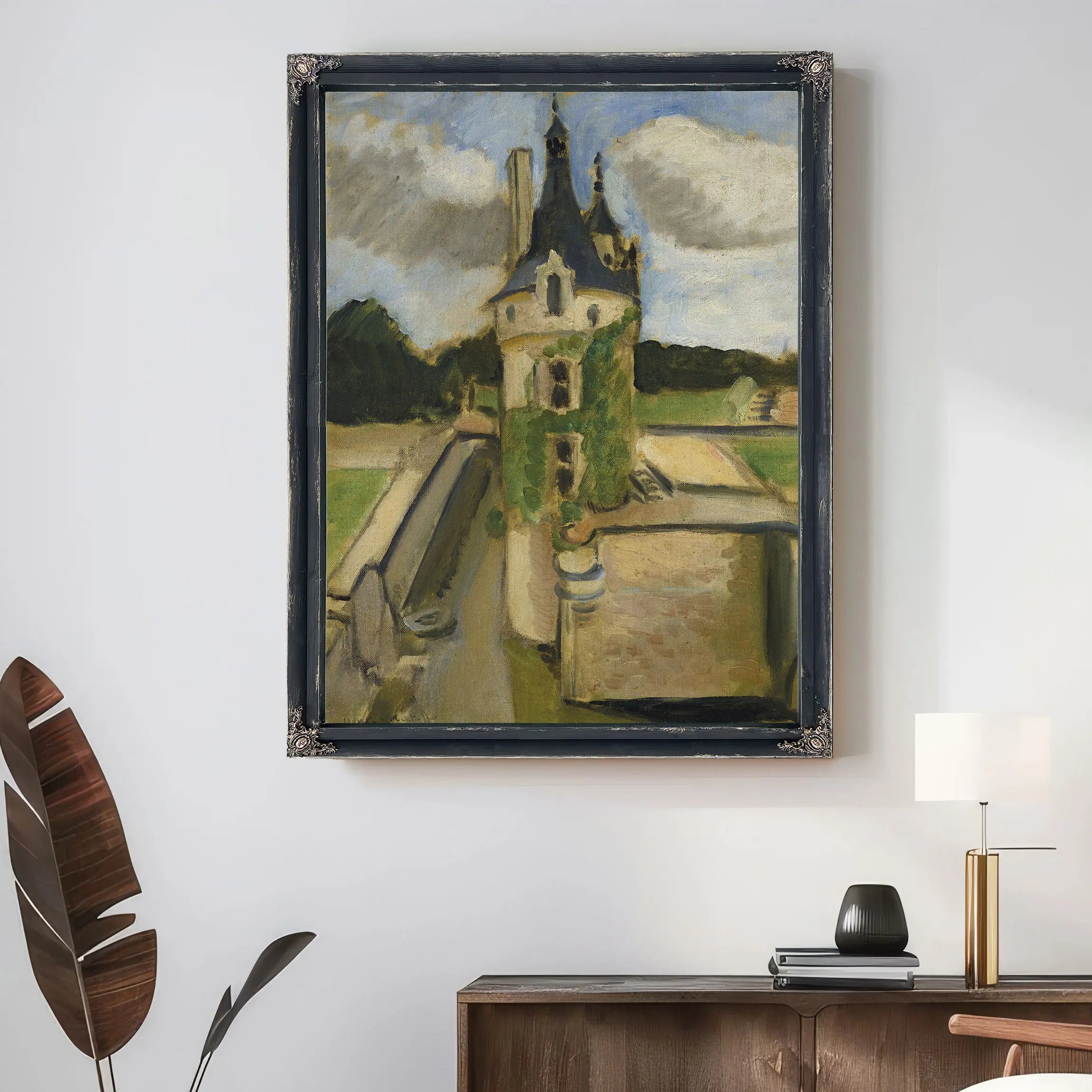 View Of Collioure With The Church by Henri Matisse
