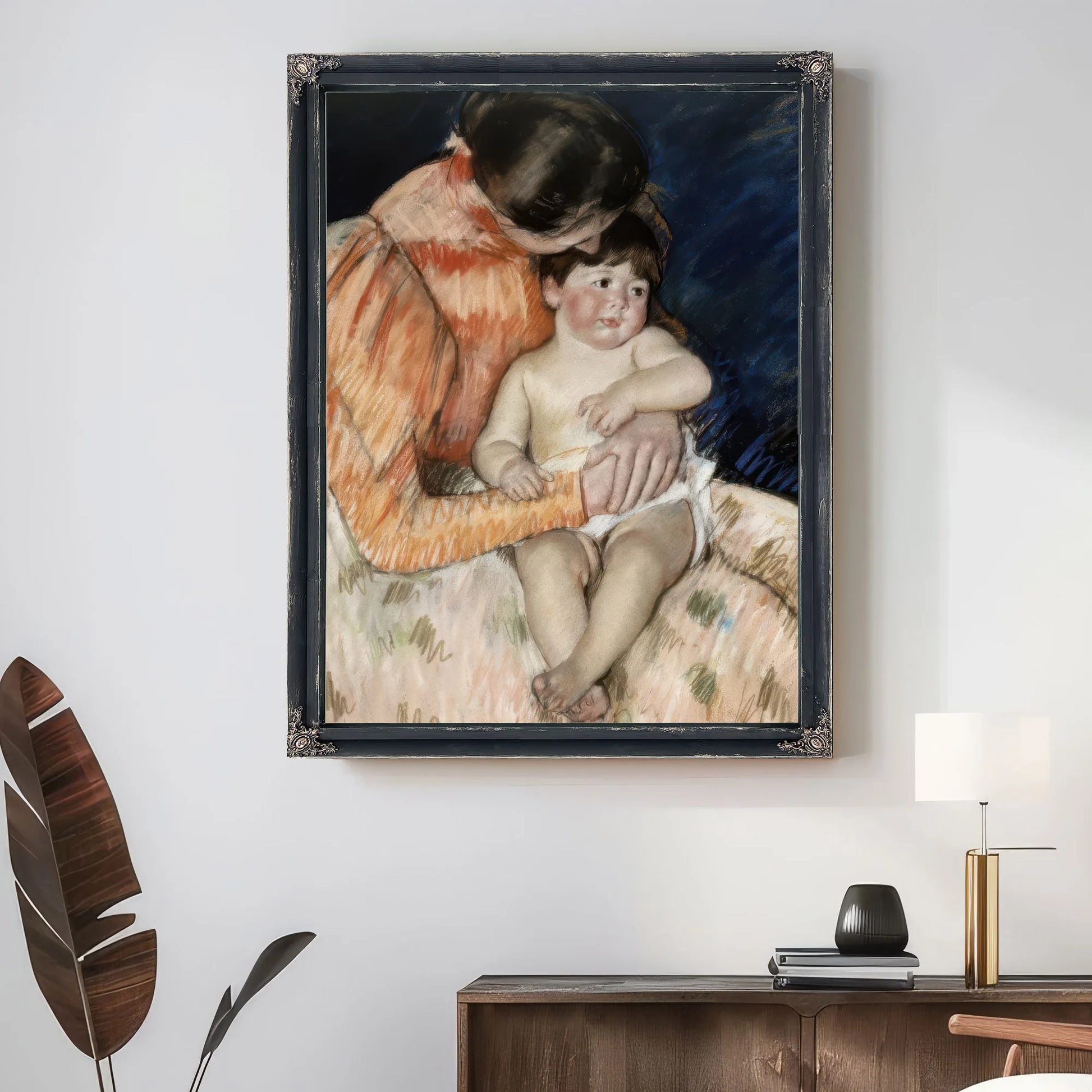 Mother And Child By Mary Cassatt Fine Art Print