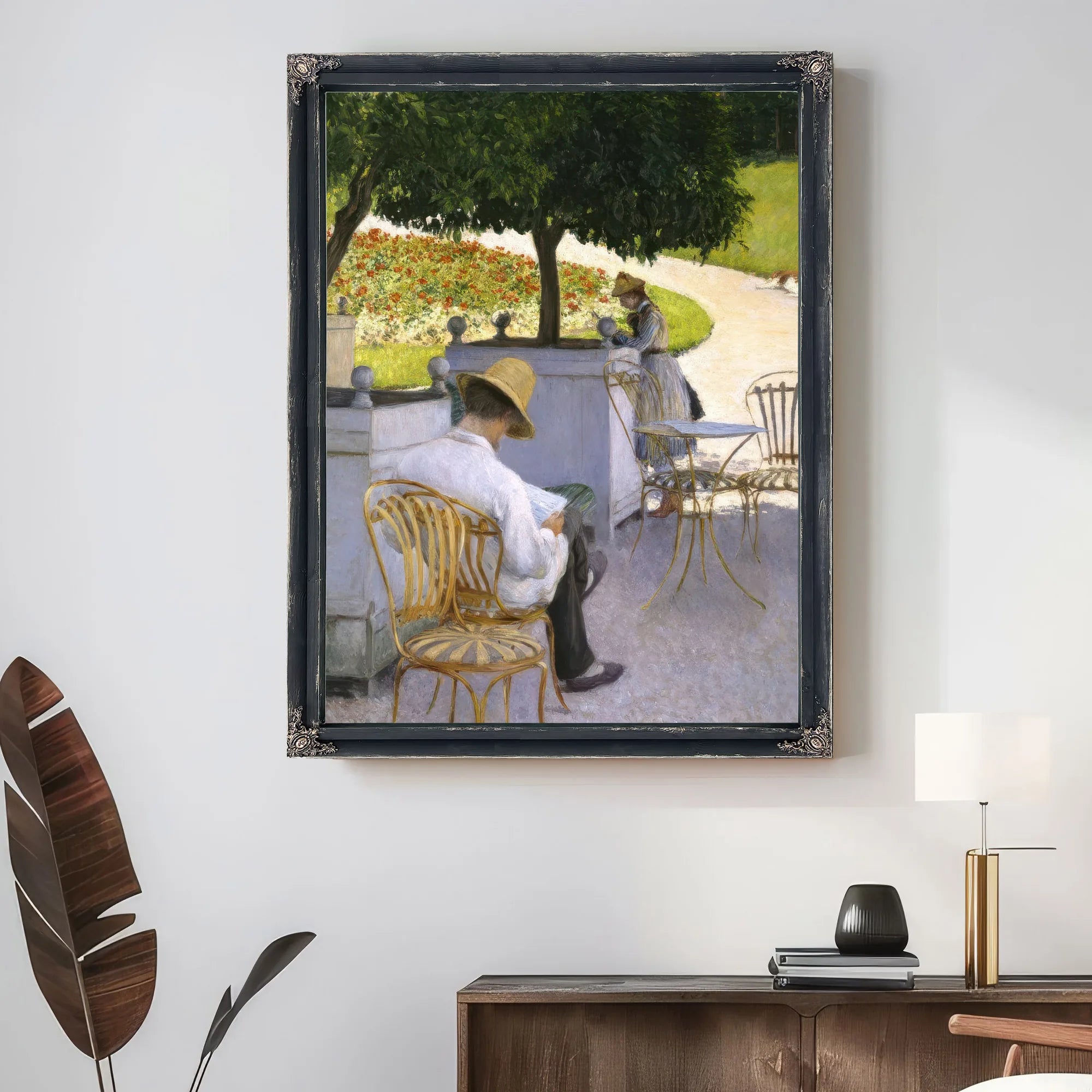 The Orange Trees By Gustave Caillebotte Fine Art Print