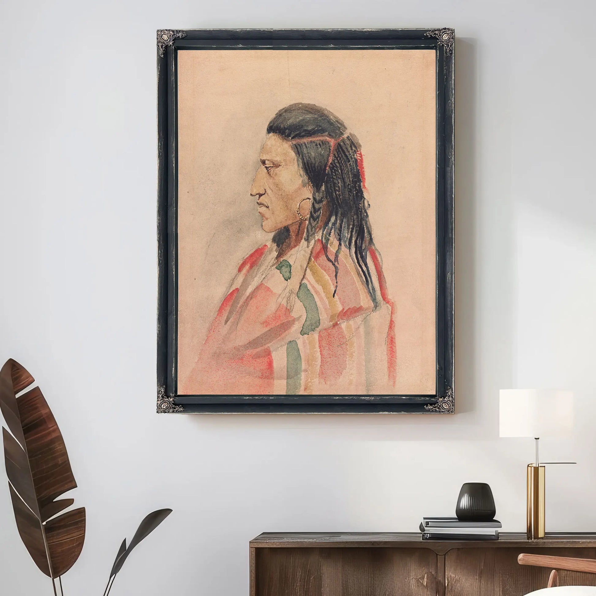Indian Man by Charles Marion Russell