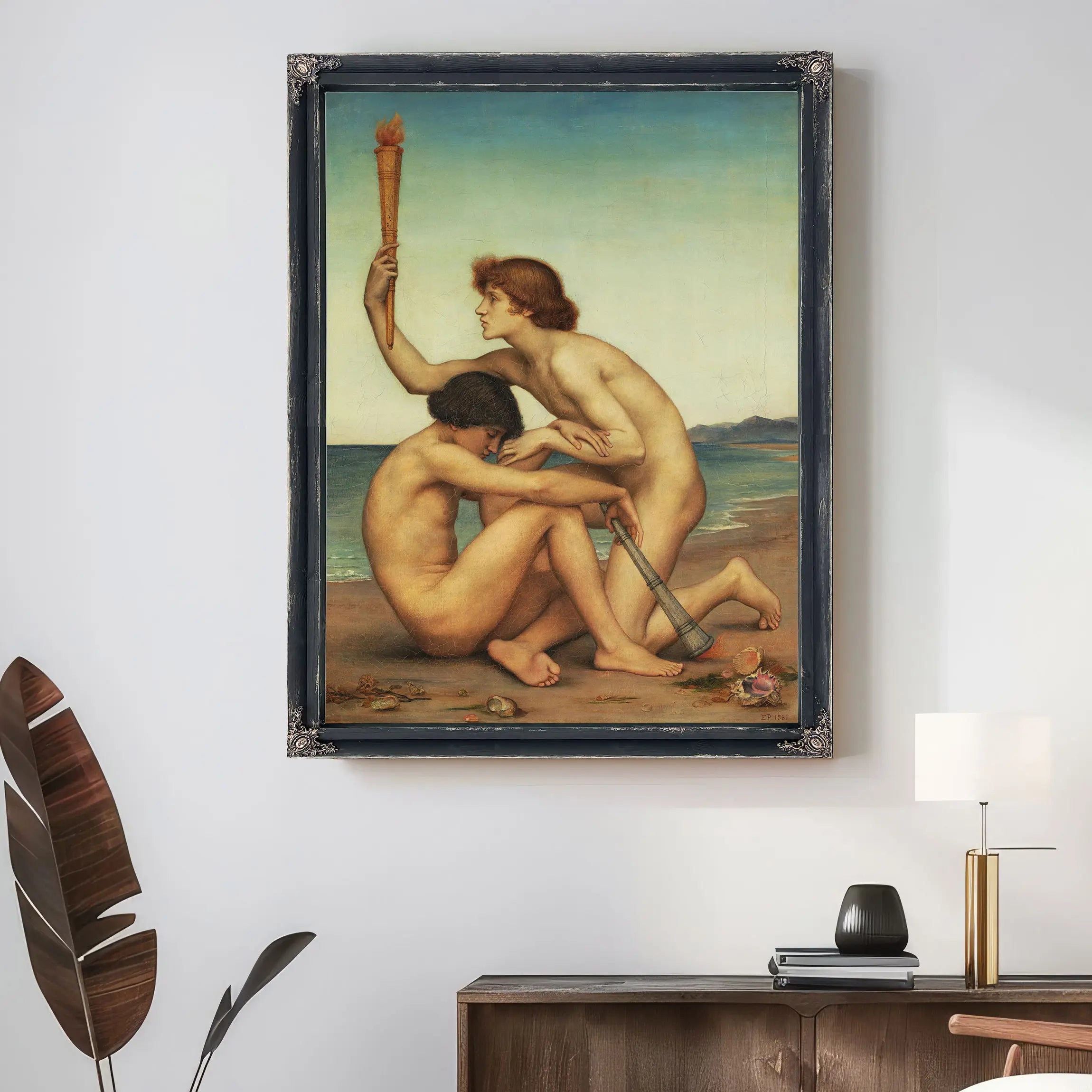 Phosphorus And Hesperus by Evelyn De Morgan