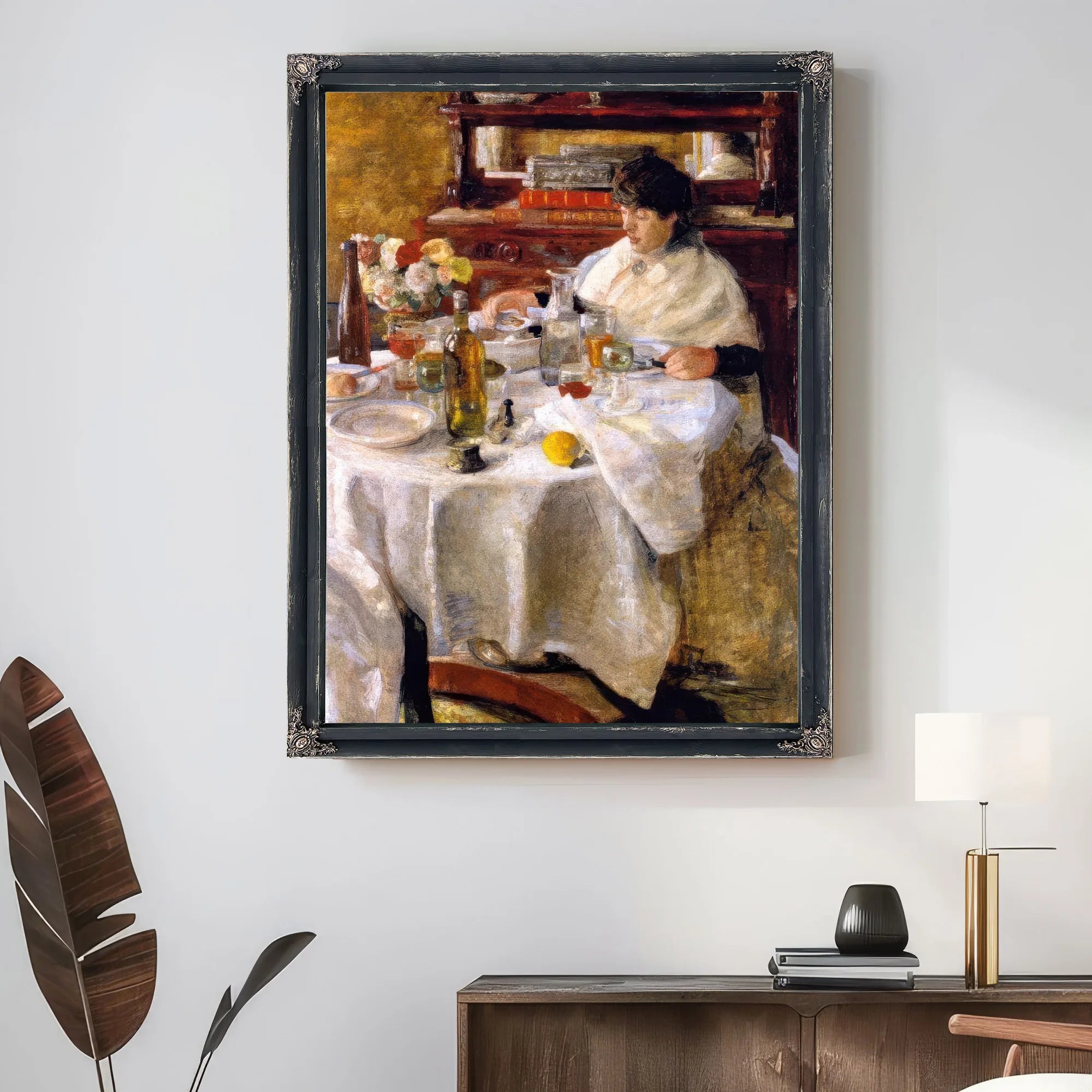 The Oyster Eater By James Ensor Fine Art Print