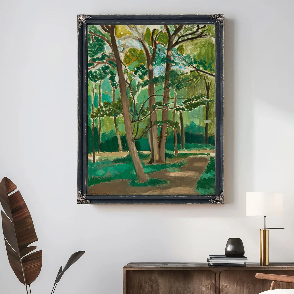 The Path In The Bois De Boulogne by Henri Matisse
