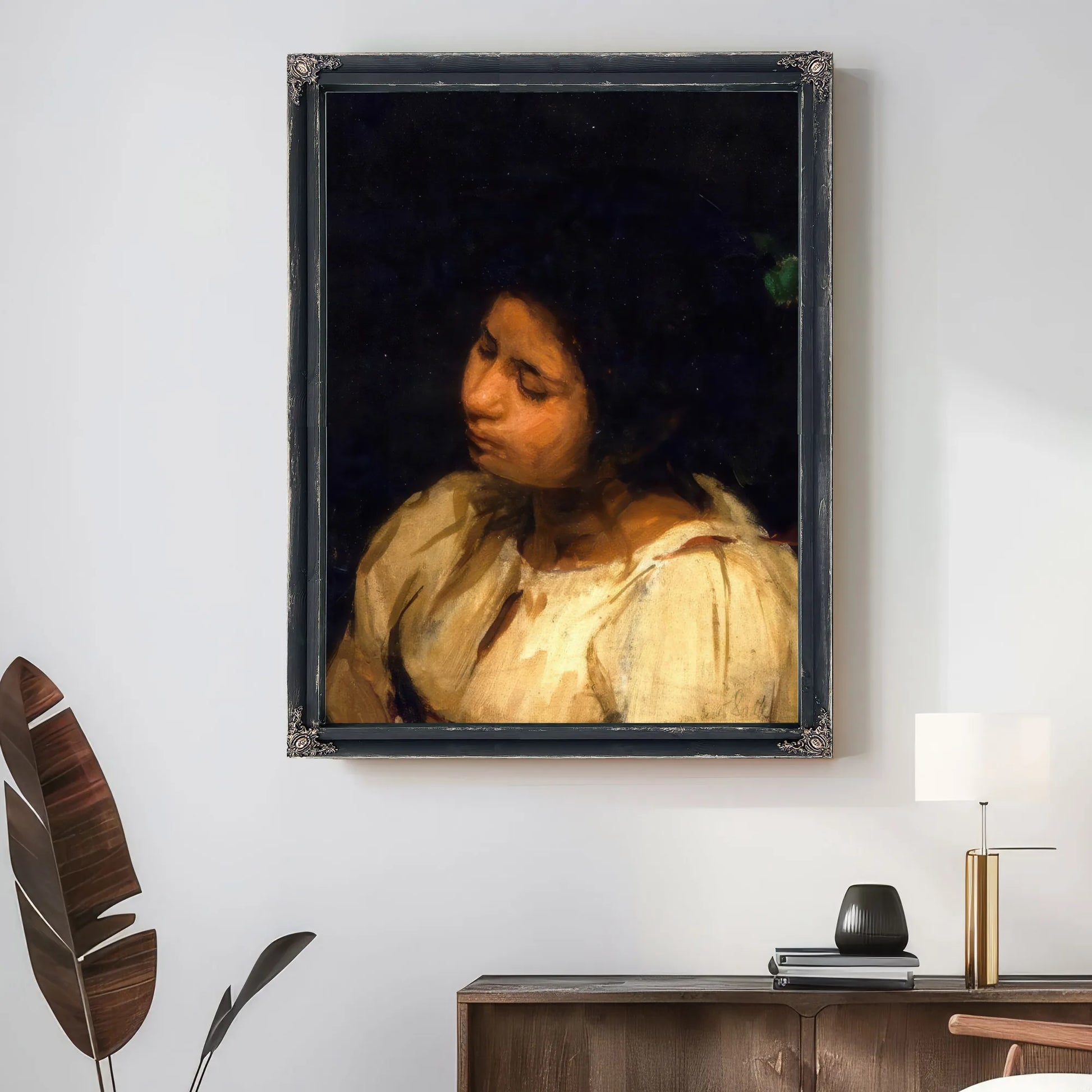 Sister Sarah By Henry Ossawa Tanner Fine Art Print