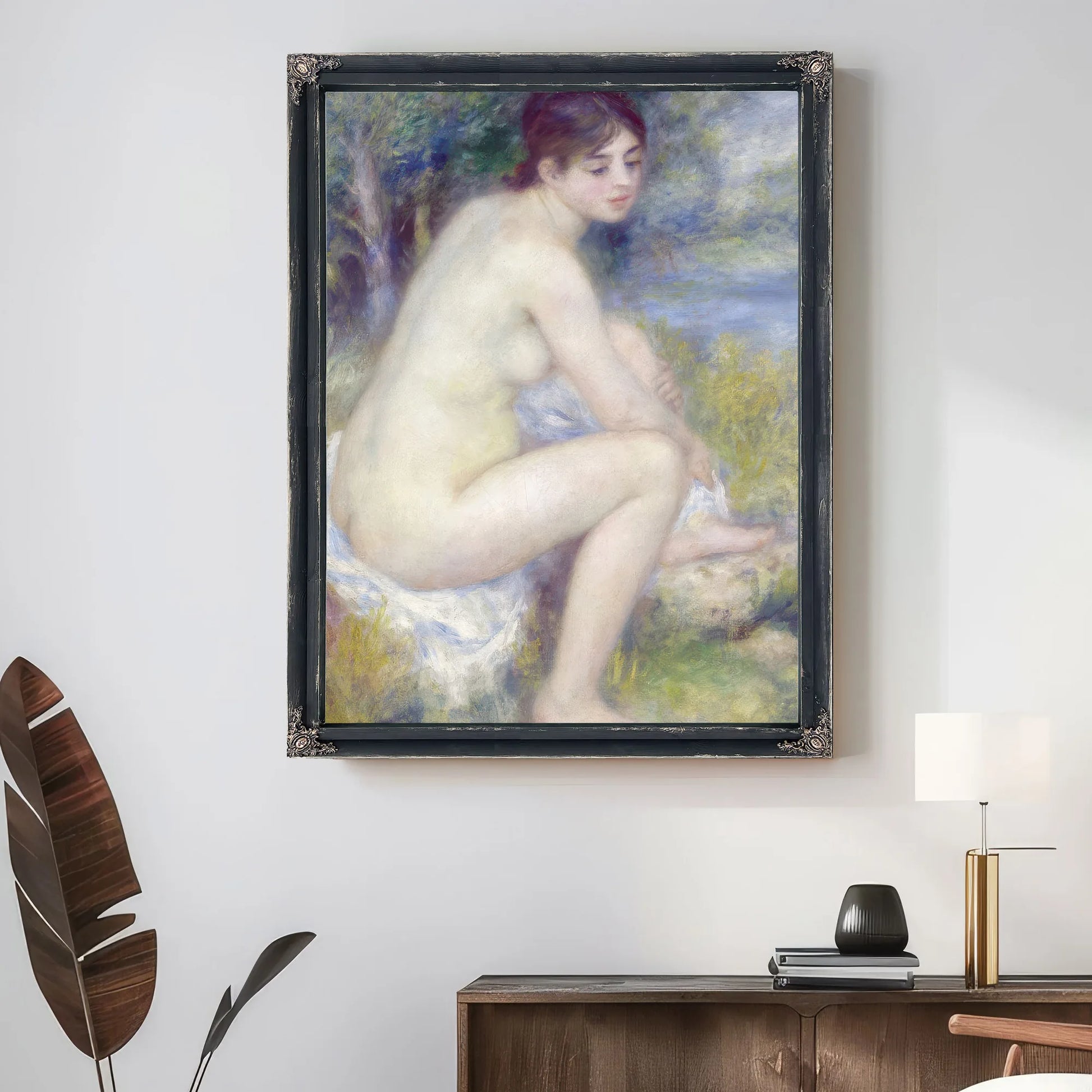Nude In A Landscape 2 By Pierre Auguste Renoir Fine Art Print