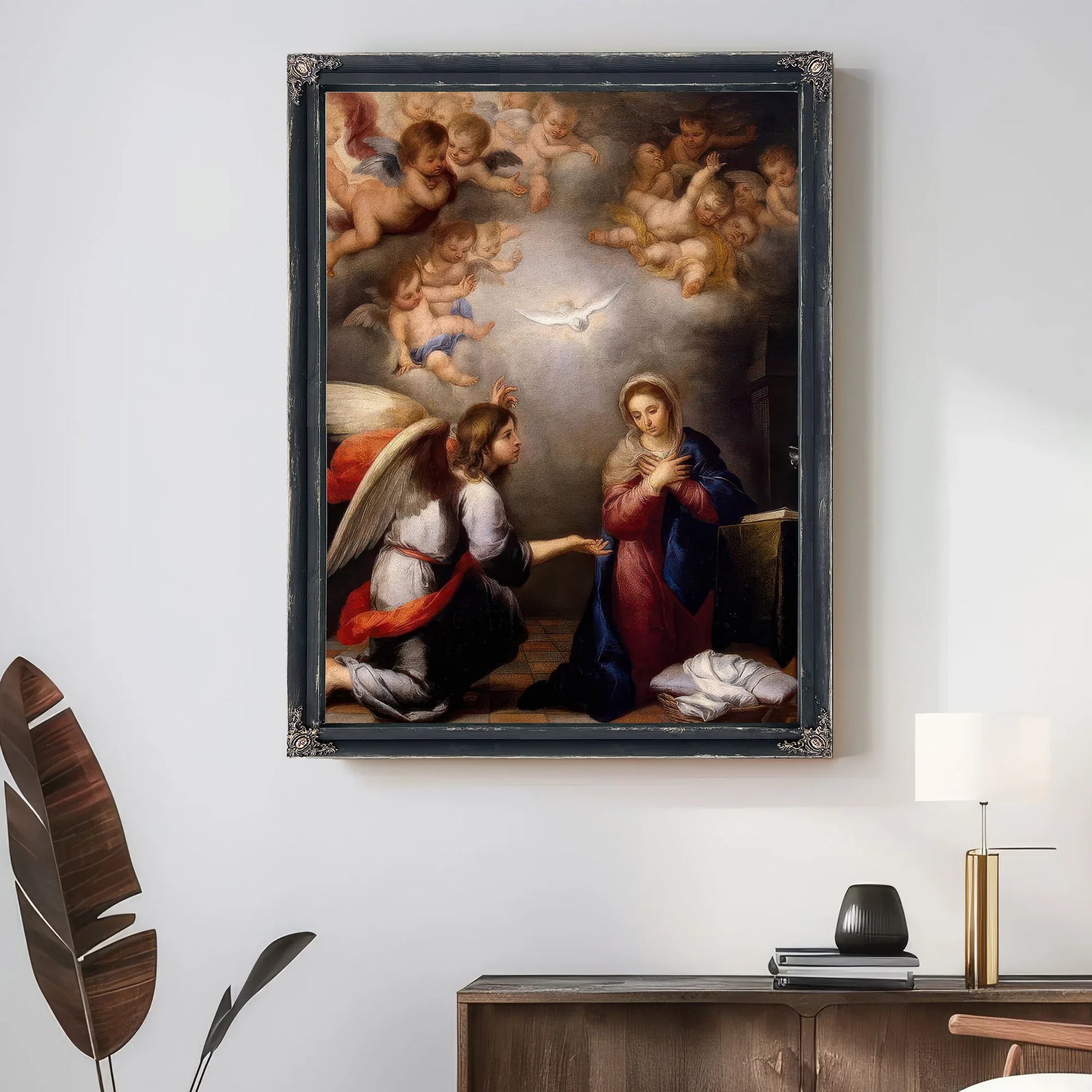 Annunciation By Murillo Fine Art Print