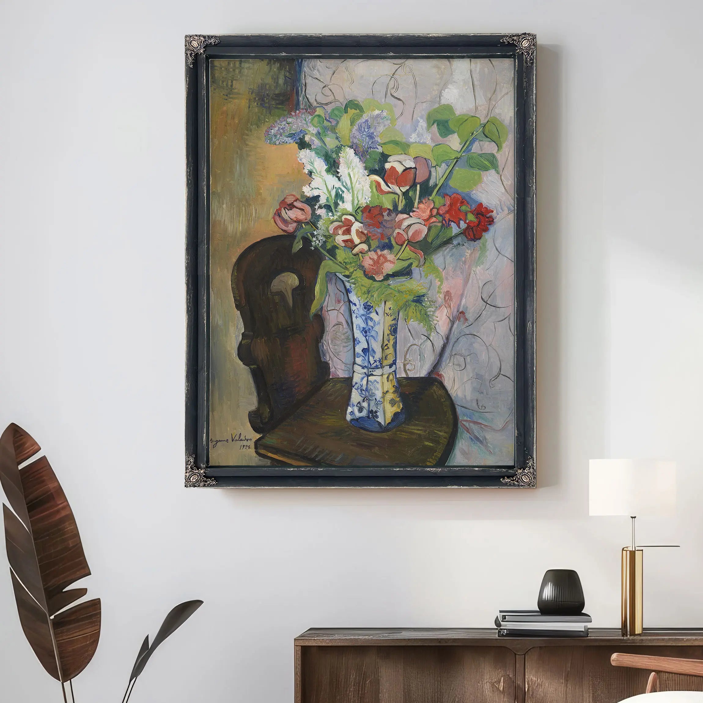 Forarsblomster I En Vase 1928 by Suzanne Valadon