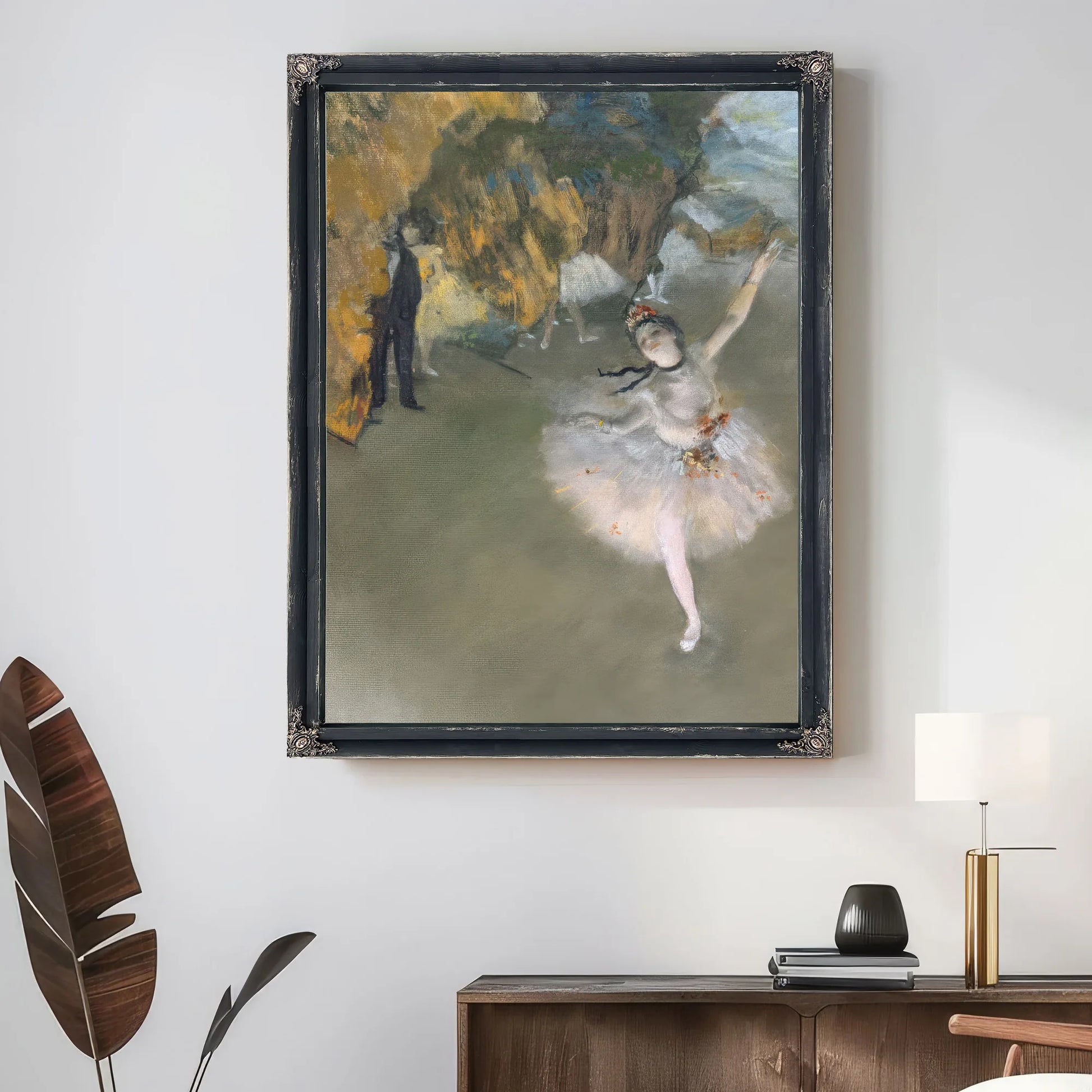 The Star, Or Dancer On The Stage By Edgar Degas Fine Art Print