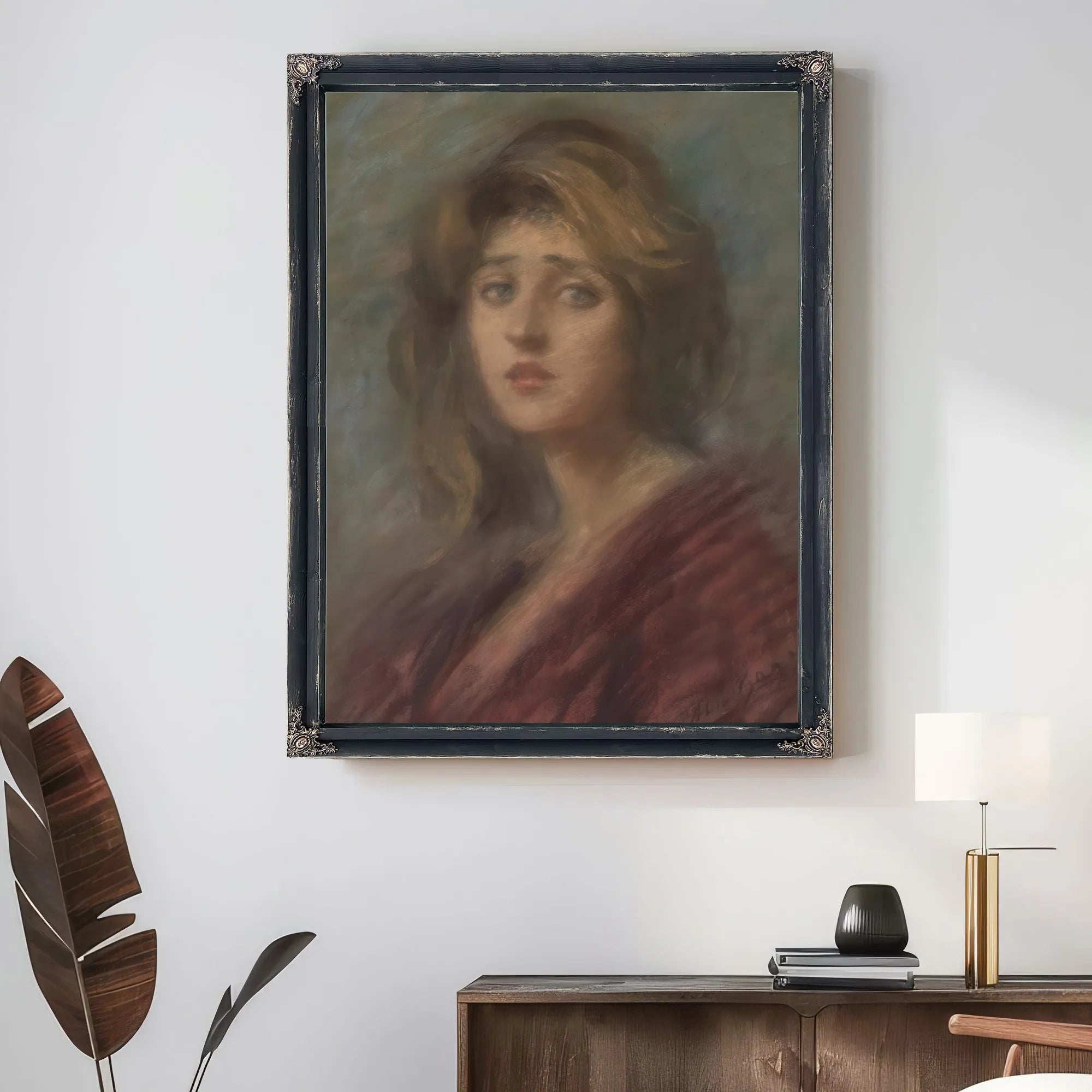 Madame R. 2 By Alice Pike Barney Fine Art Print
