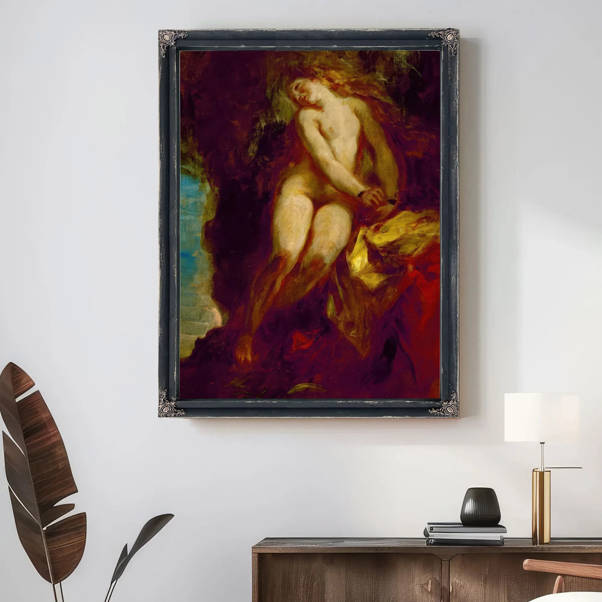 Andromeda By Ferdinand Victor Eugene Delacroix Fine Art Print