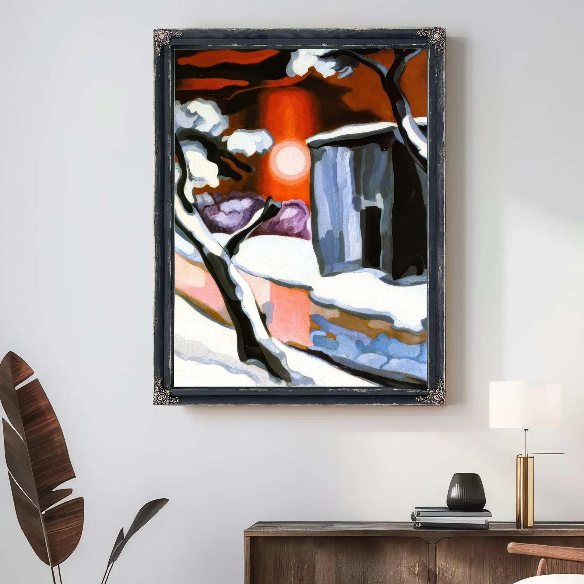 Last Evening Of The Year By Oscar Bluemner Fine Art Print