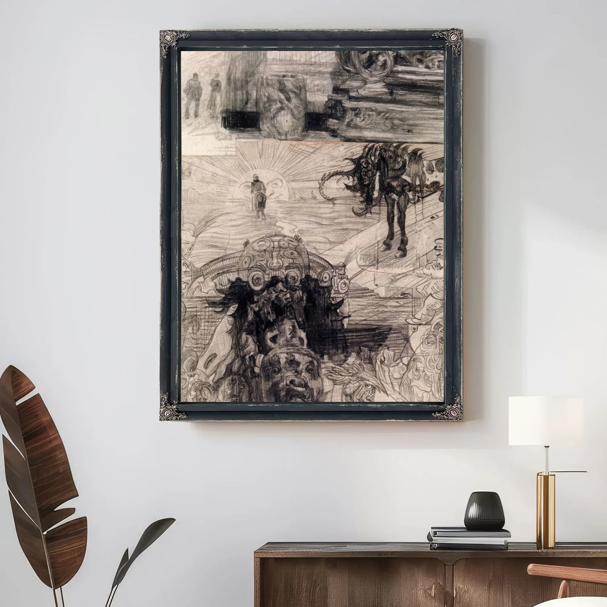 Hippogriff By James Ensor Fine Art Print