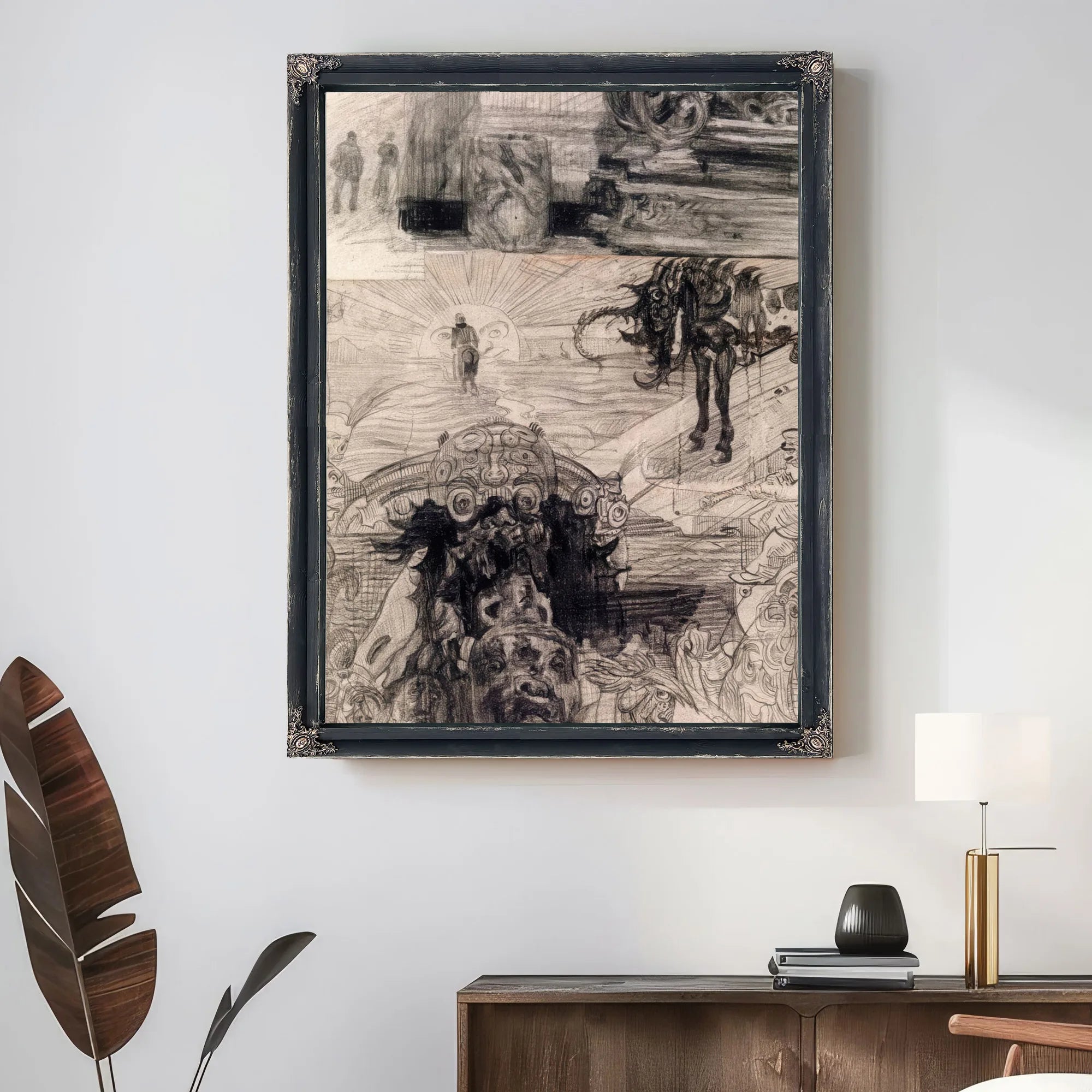 Hippogriff By James Ensor Fine Art Print