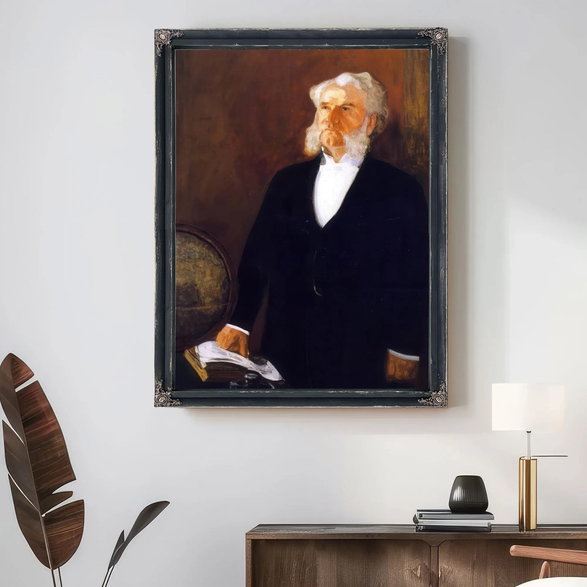 Bishop Joseph Crane Hartzell By Henry Ossawa Tanner Fine Art Print