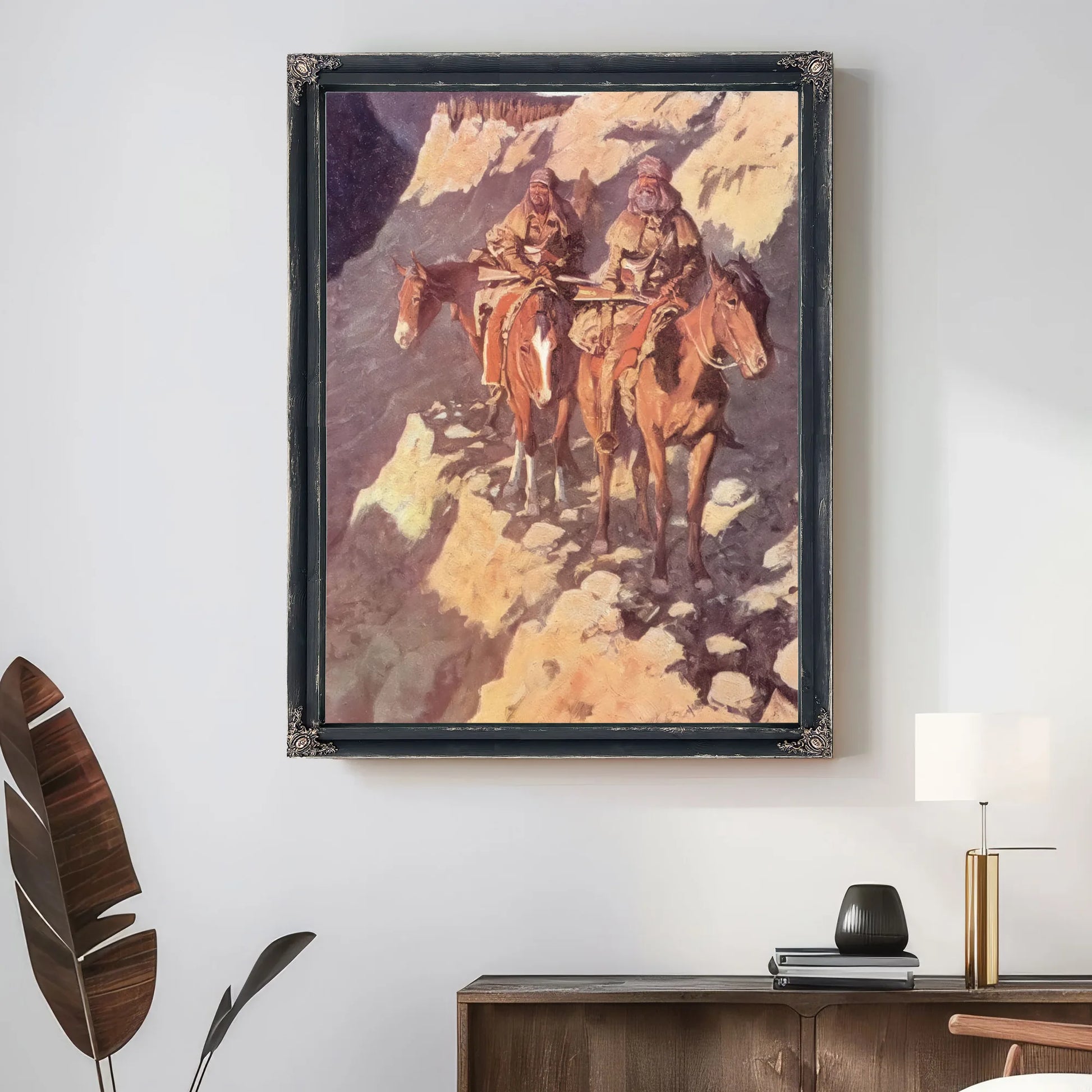 The Unknown Explorers By Frederic Remington Fine Art Print
