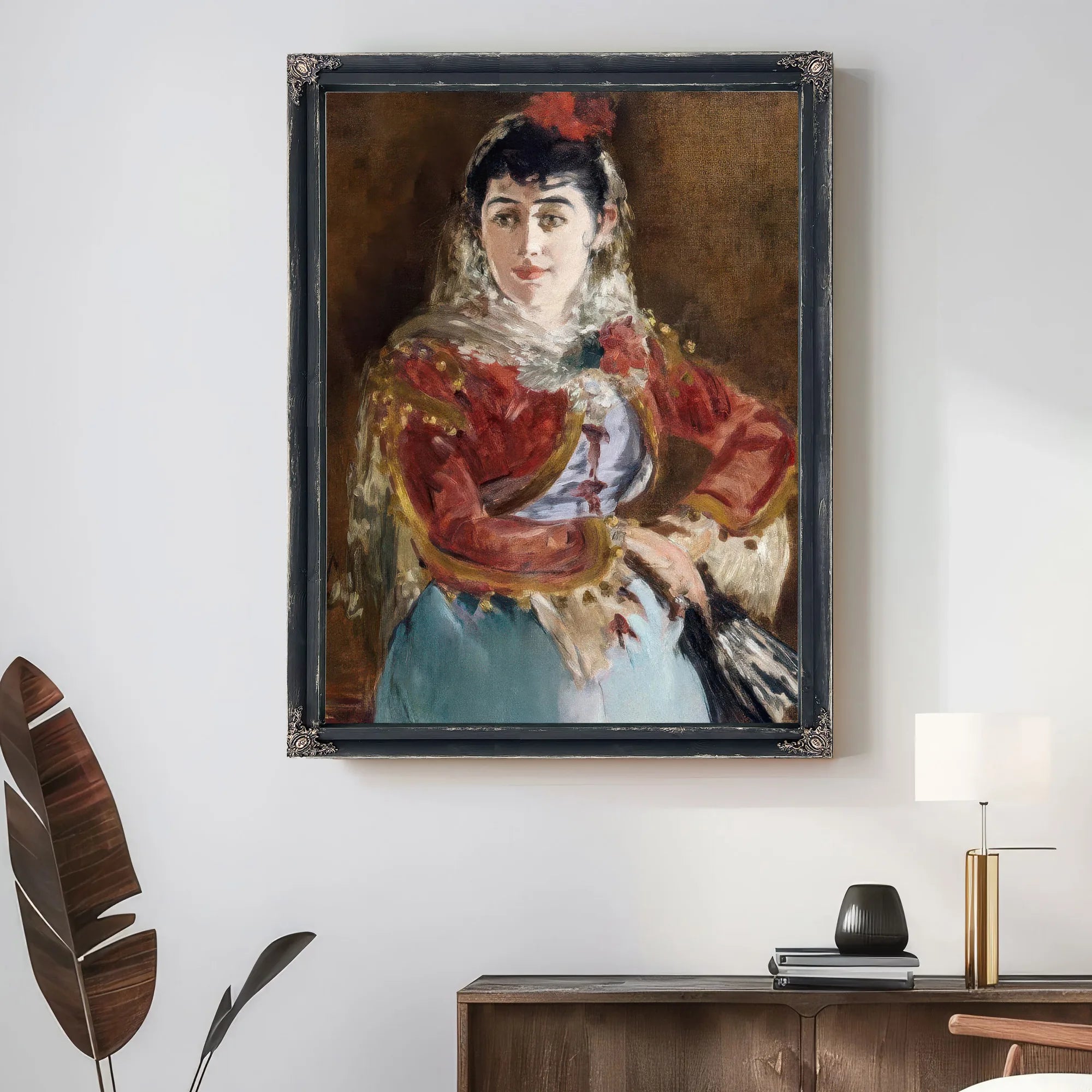 Portrait Of Emilie Ambre In The Role Of Carmen By Edouard Manet Fine Art Print