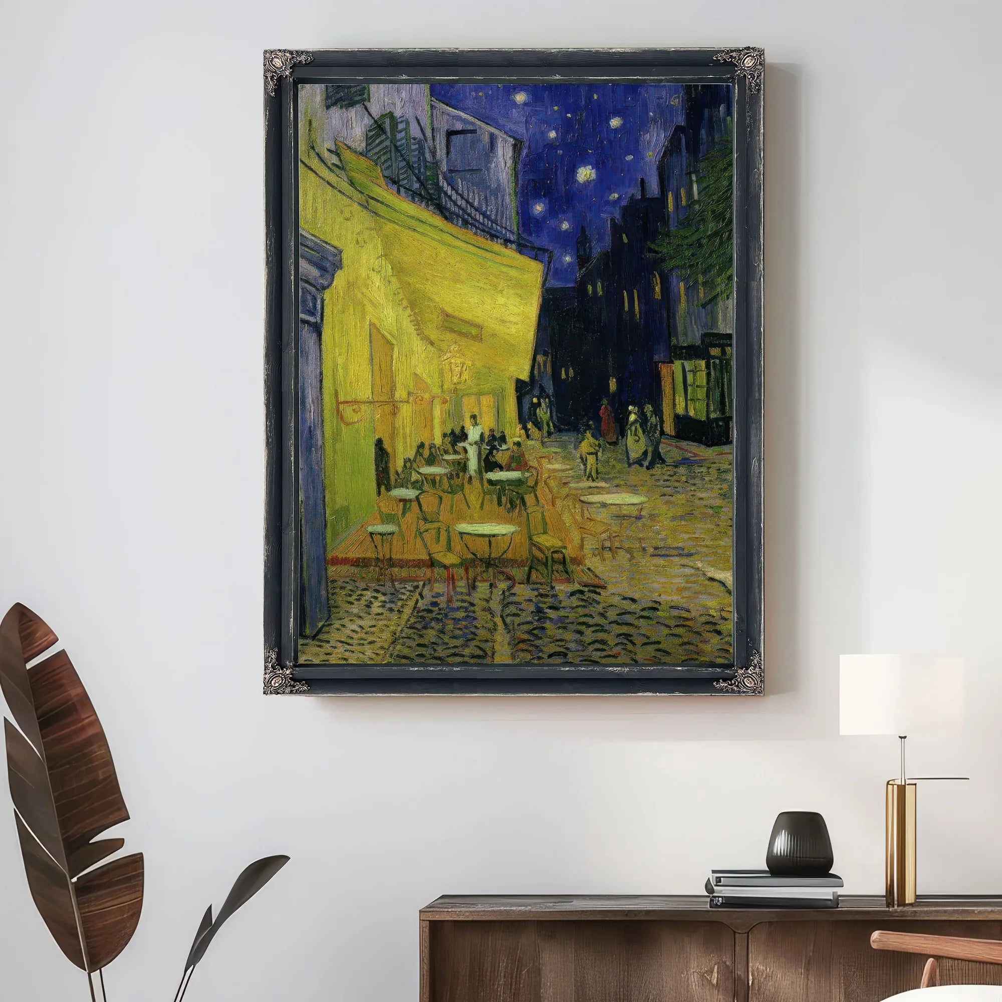 Cafe Terrace Place Du Forum Arles 3 By Vincent Van Gogh Fine Art Print