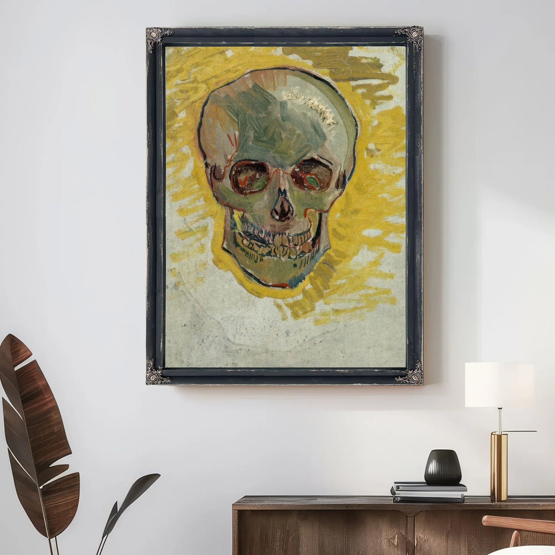 Skull 2 By Vincent Van Gogh Fine Art Print