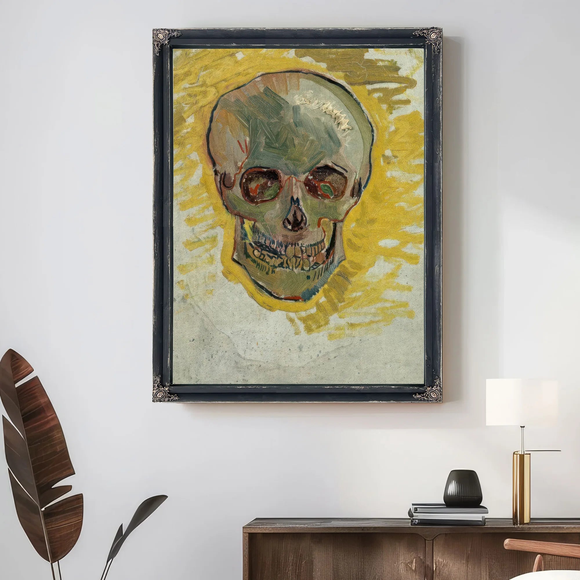 Skull 2 By Vincent Van Gogh Fine Art Print