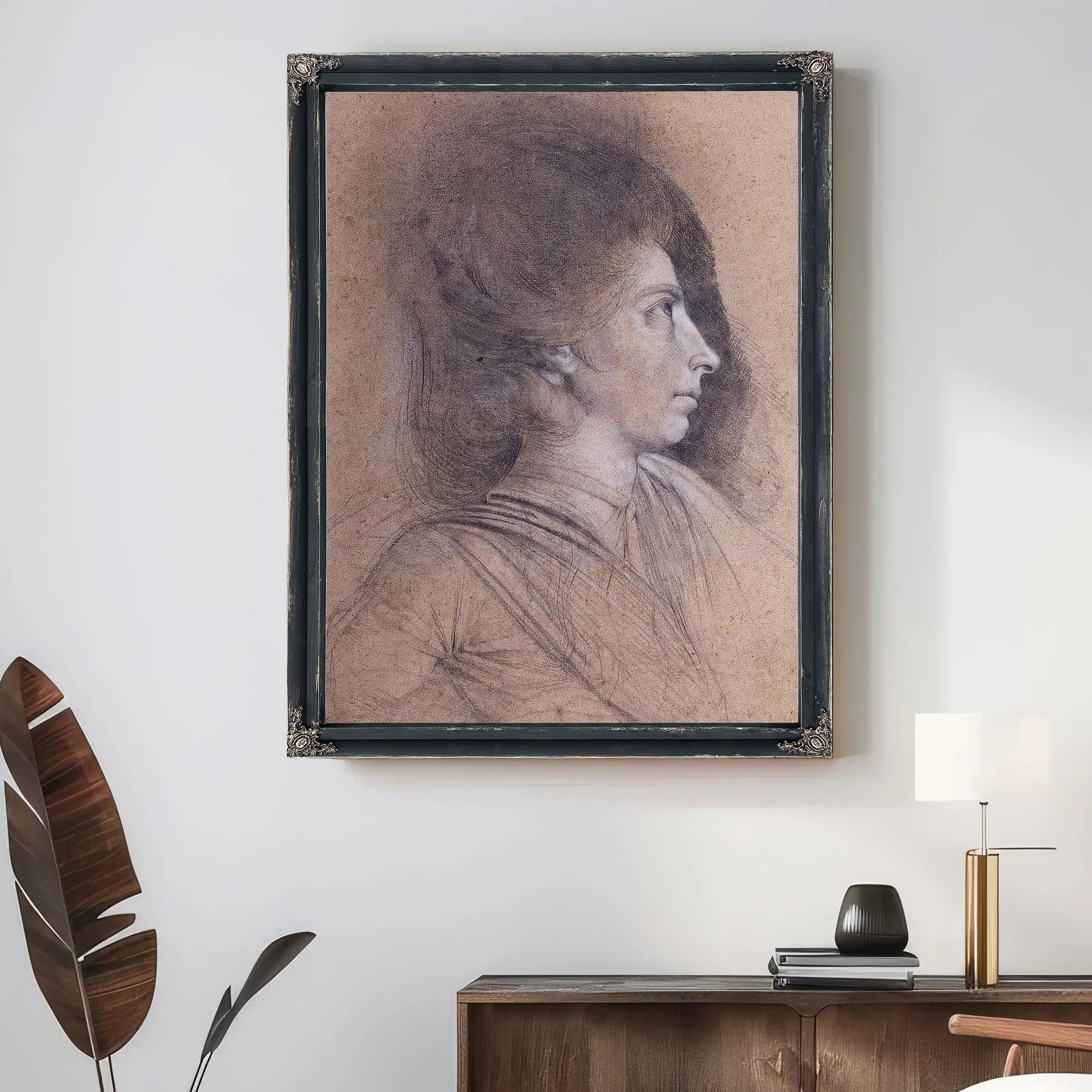 Portrait Of Martha Hess By Henry Fuseli Fine Art Print