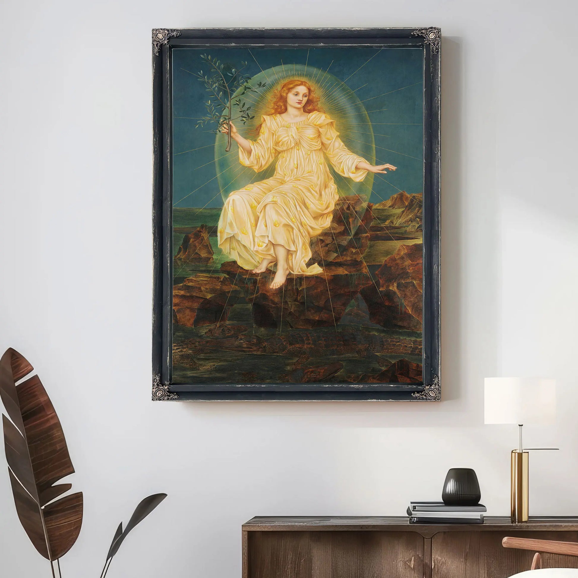Lux In Tenebris by Evelyn De Morgan