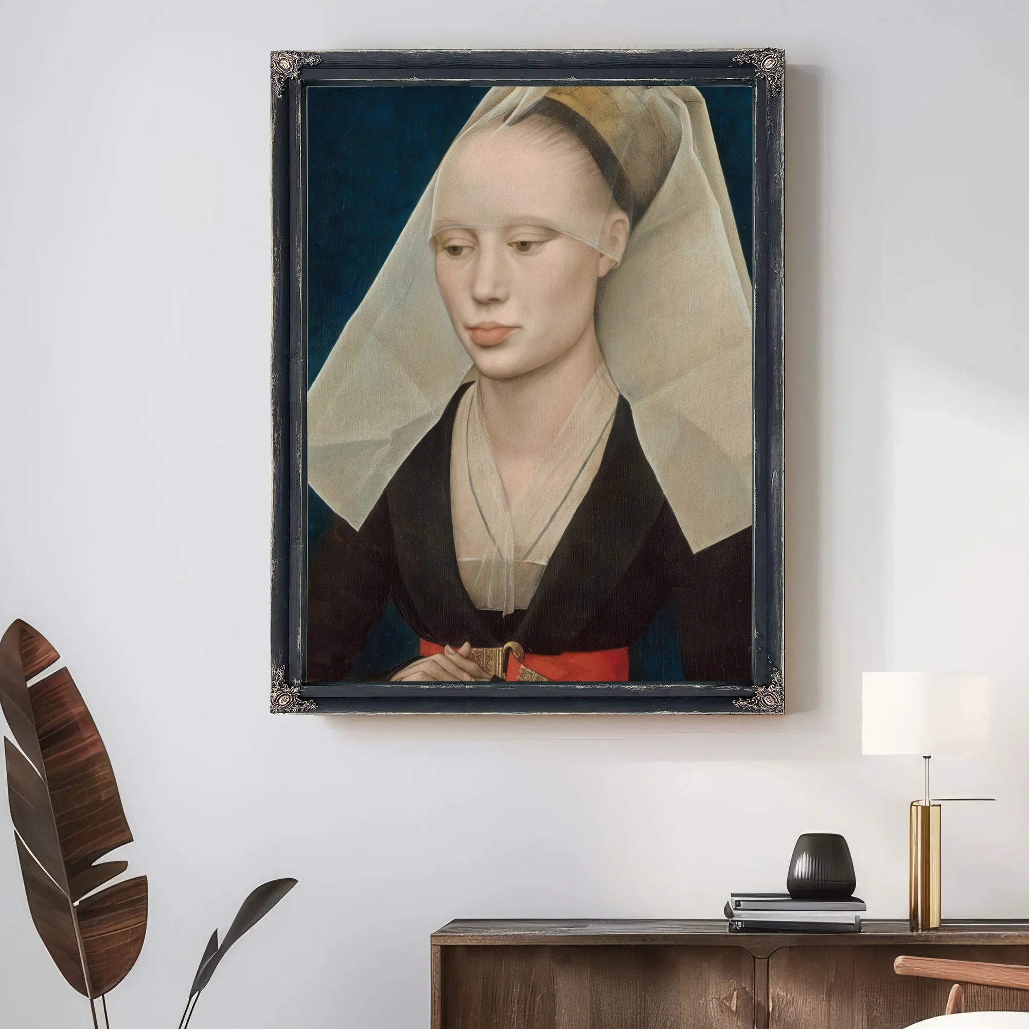 Portrait Of A Lady 1460 By Rogier Van Der Weyden Fine Art Print