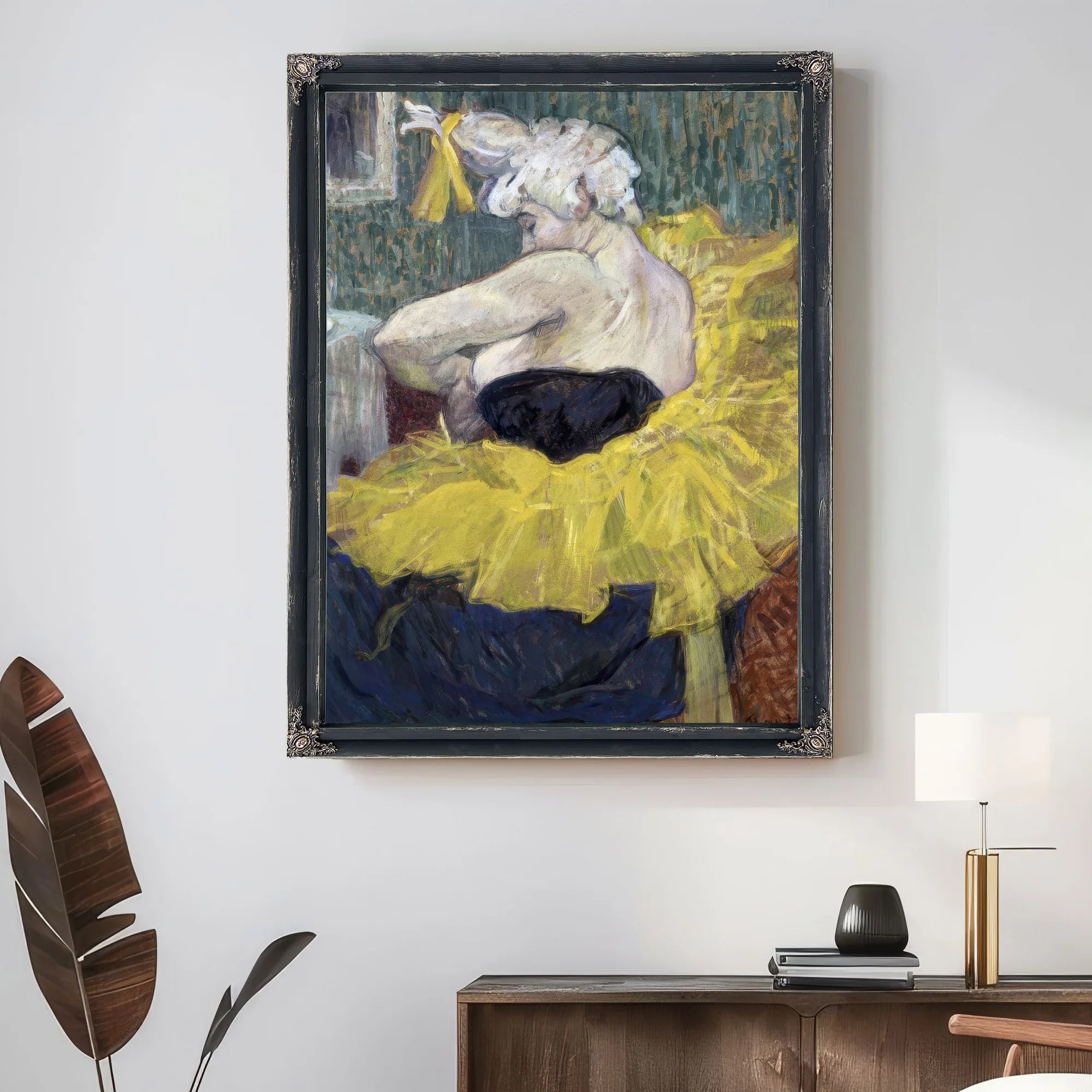 The Clown Cha U Kao By Henri Marie Raymond De Toulouse Lautrec Monfa Fine Art Print