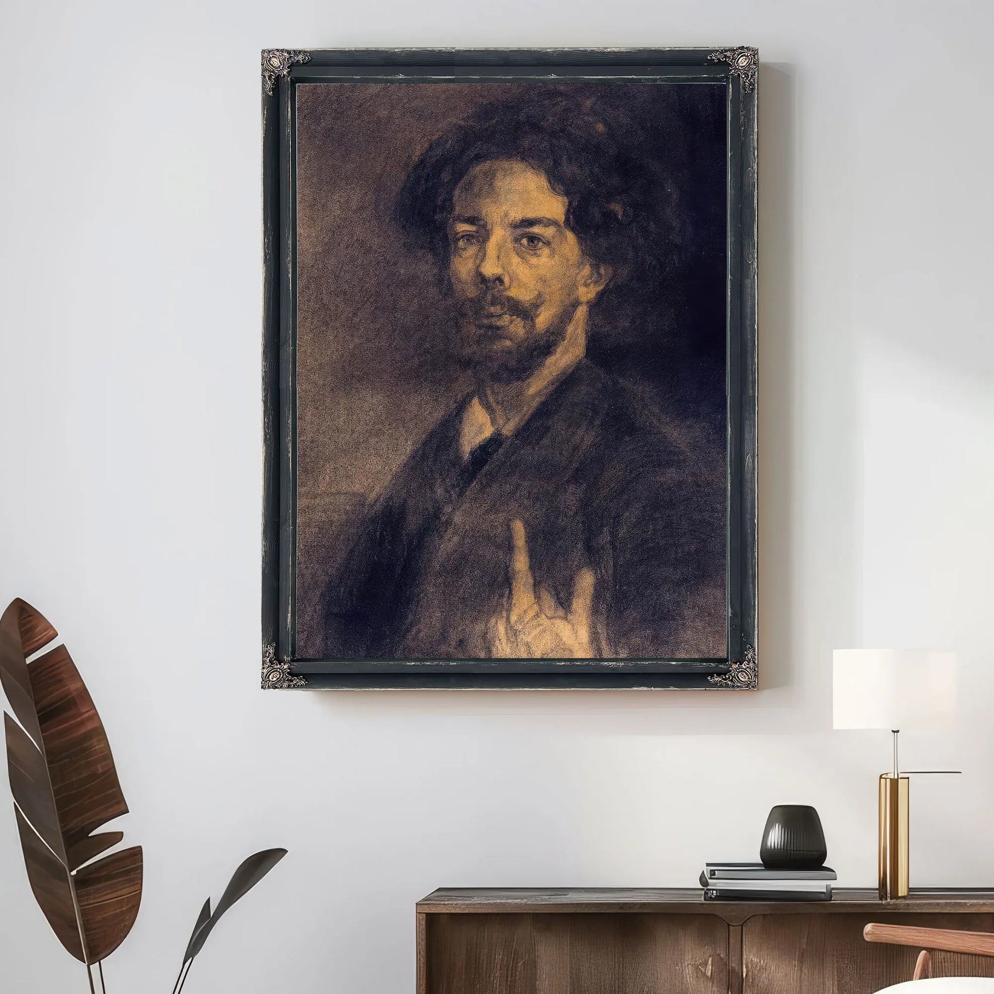 My Portrait By James Ensor Fine Art Print