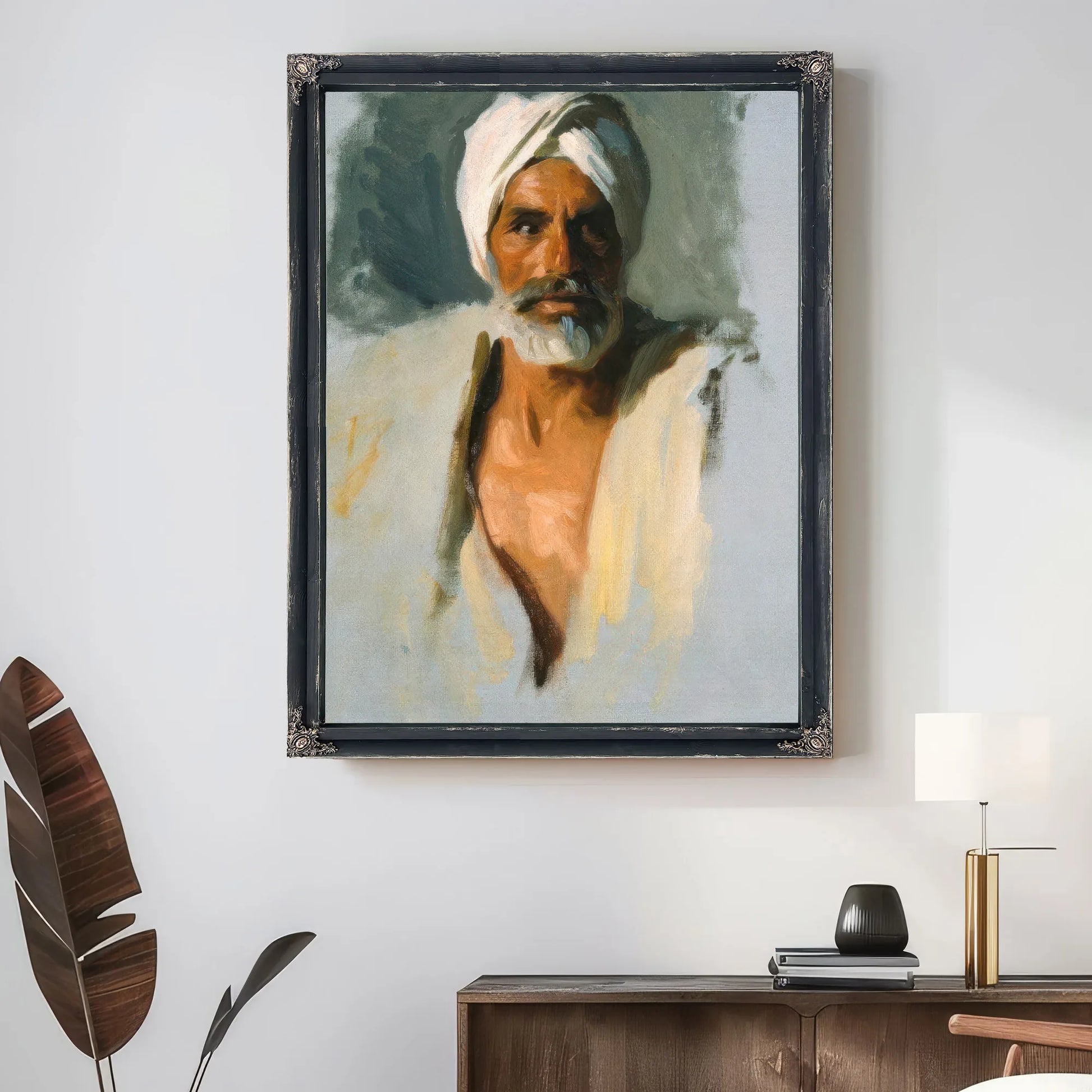 Head Of An Arab By John Singer Sargent Fine Art Print