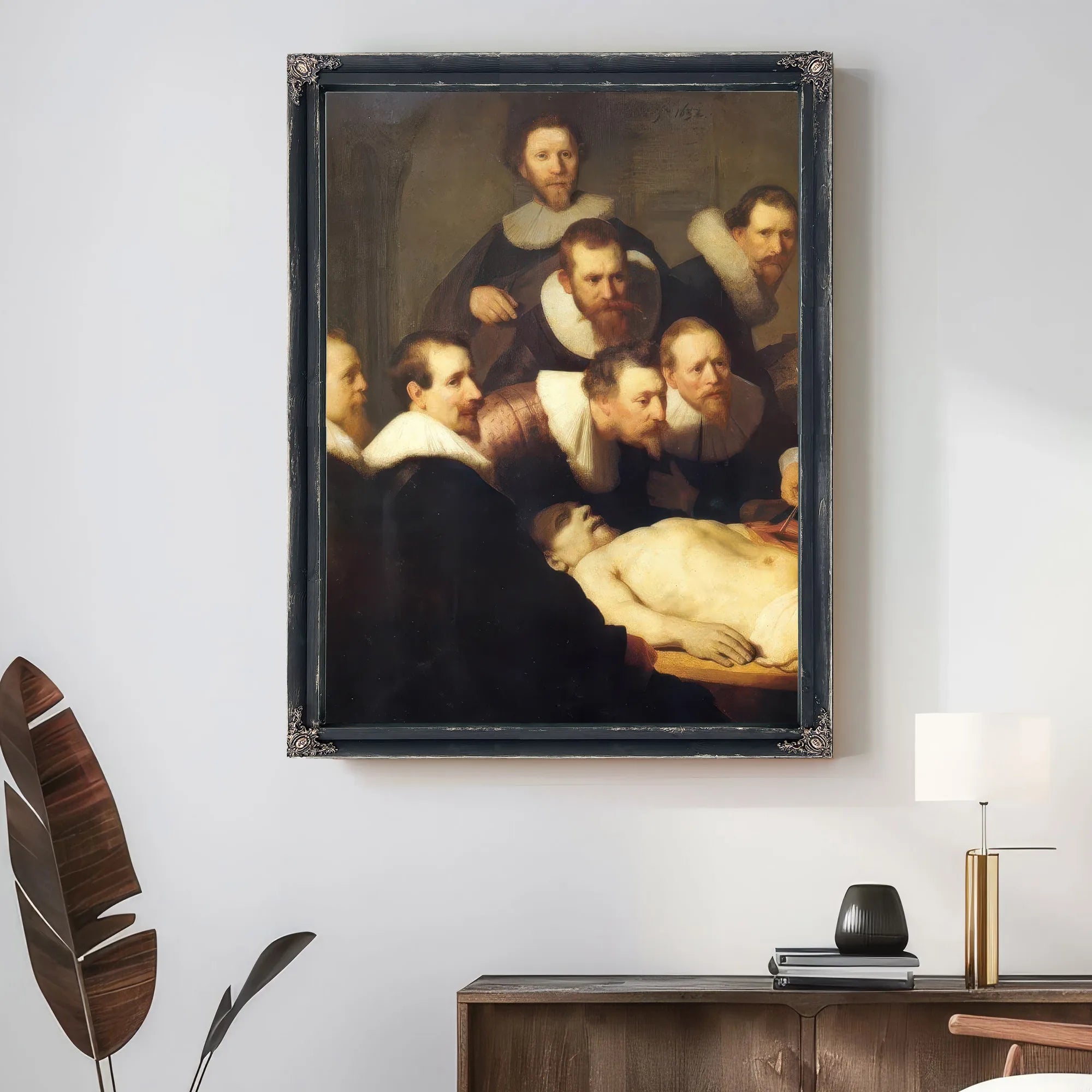 Doctor Nicolaes Tulp Demonstrating The Anatomy Of The Arm,1632 By Rembrandt Fine Art Print