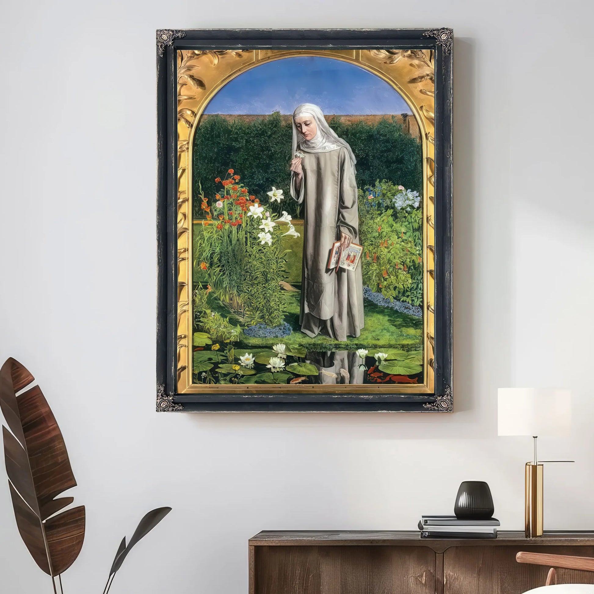 Convent Thoughts By Charles Allston Collins Fine Art Print