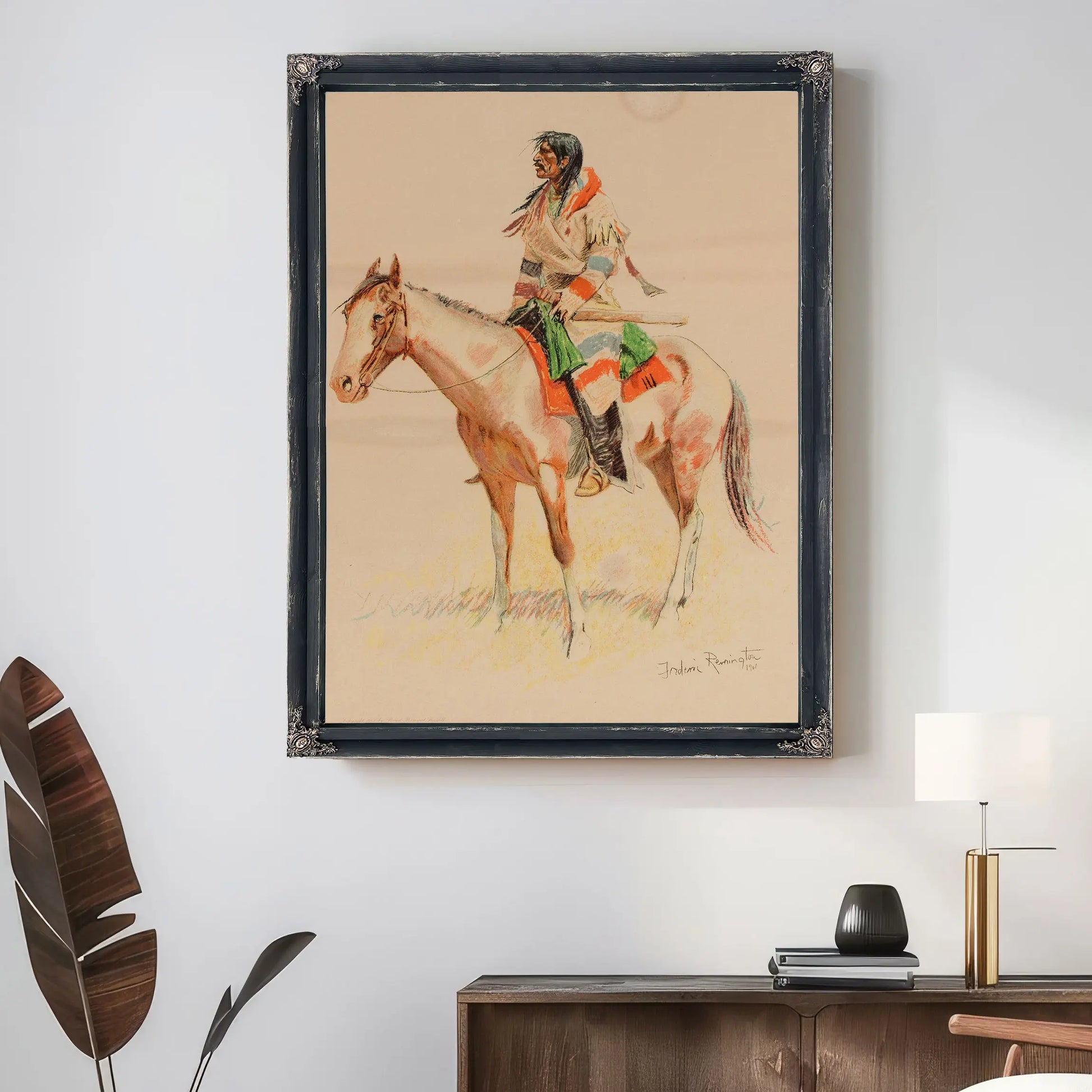 Half Breed by Frederic Remington
