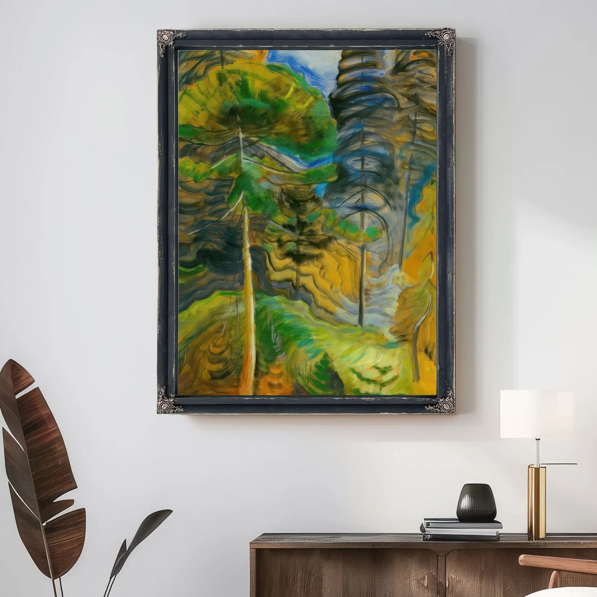 Forest Landscape No 2 By Emily Carr Fine Art Print