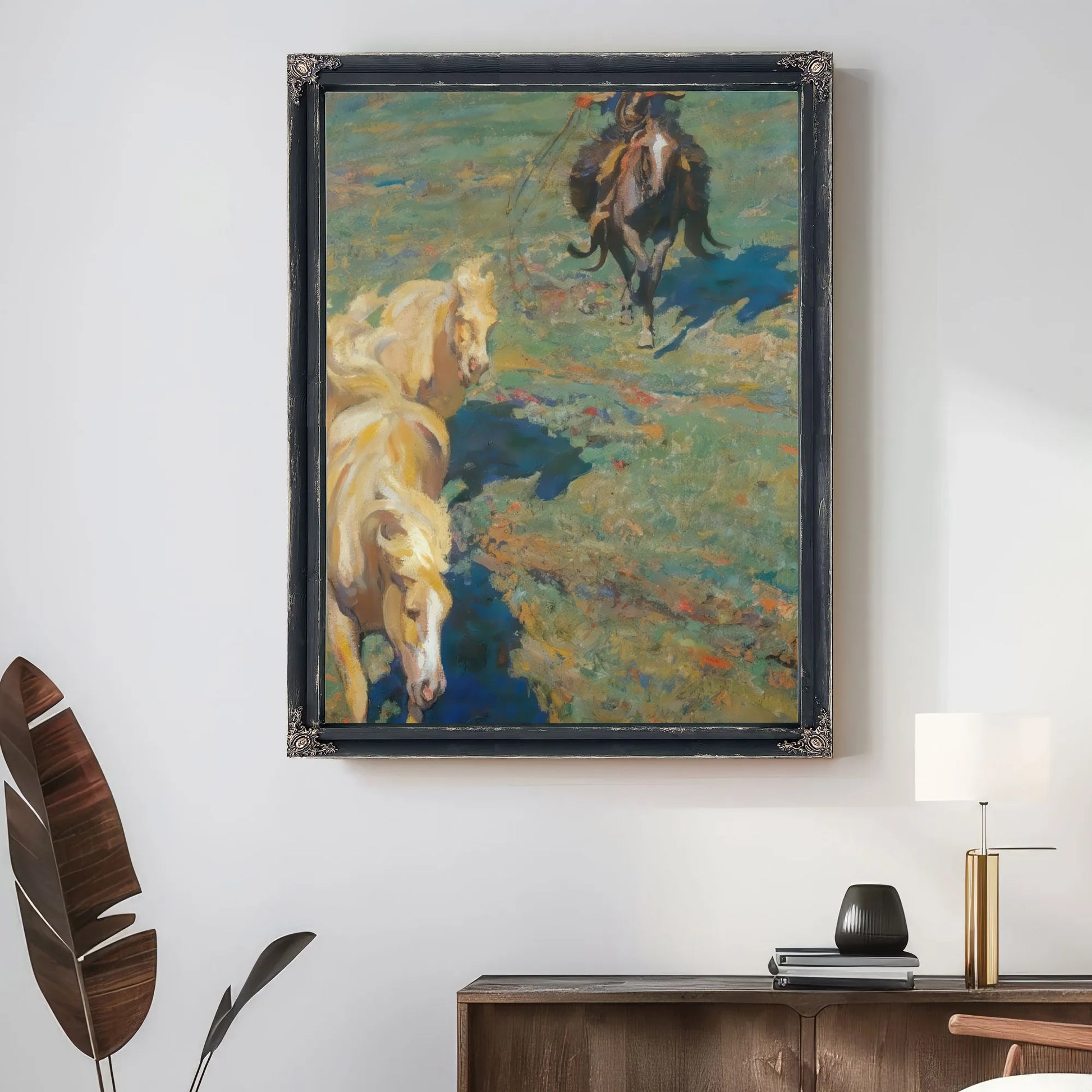 The Palomino Mare By Maynard Dixon Fine Art Print